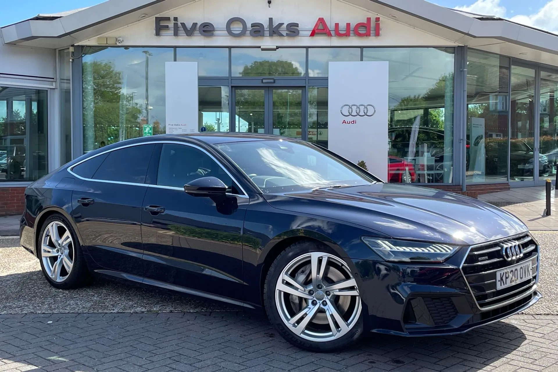 Audi A7 focused image