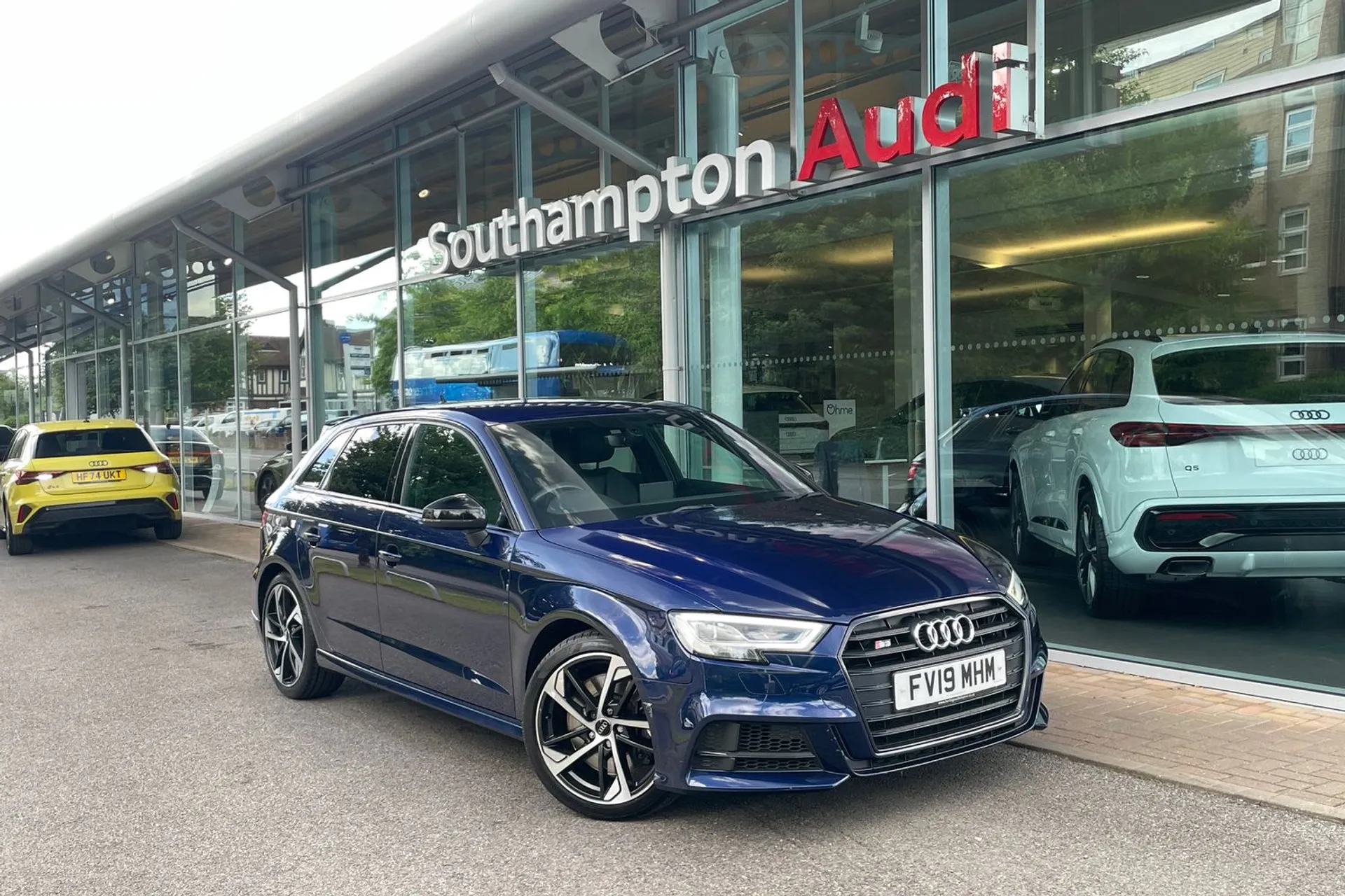 Audi A3 focused image