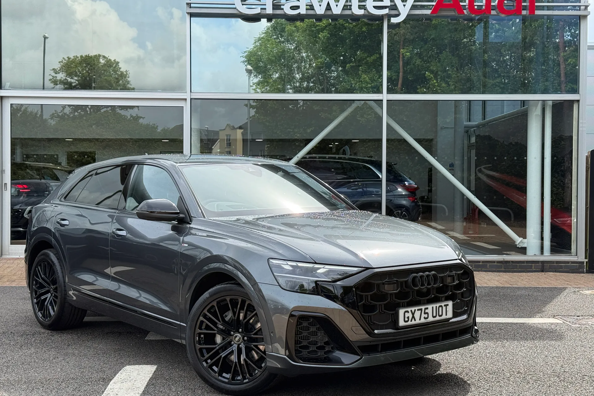 Audi Q8 focused image