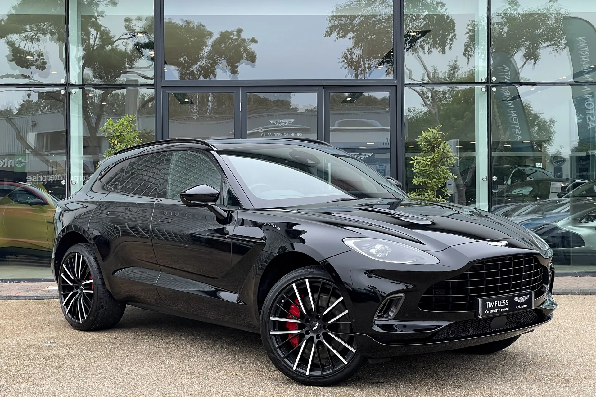 Aston Martin DBX focused image