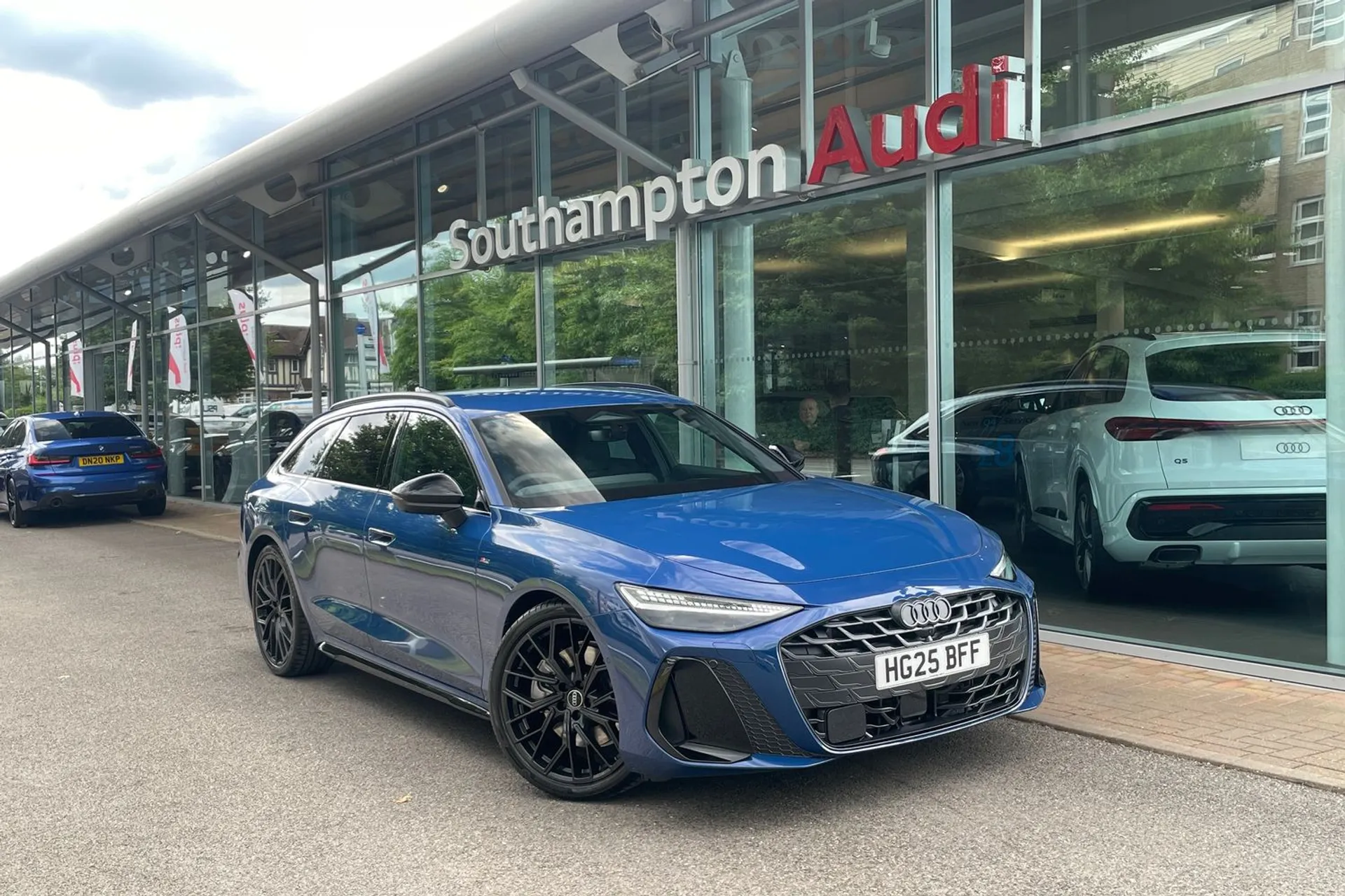 Audi A6 focused image