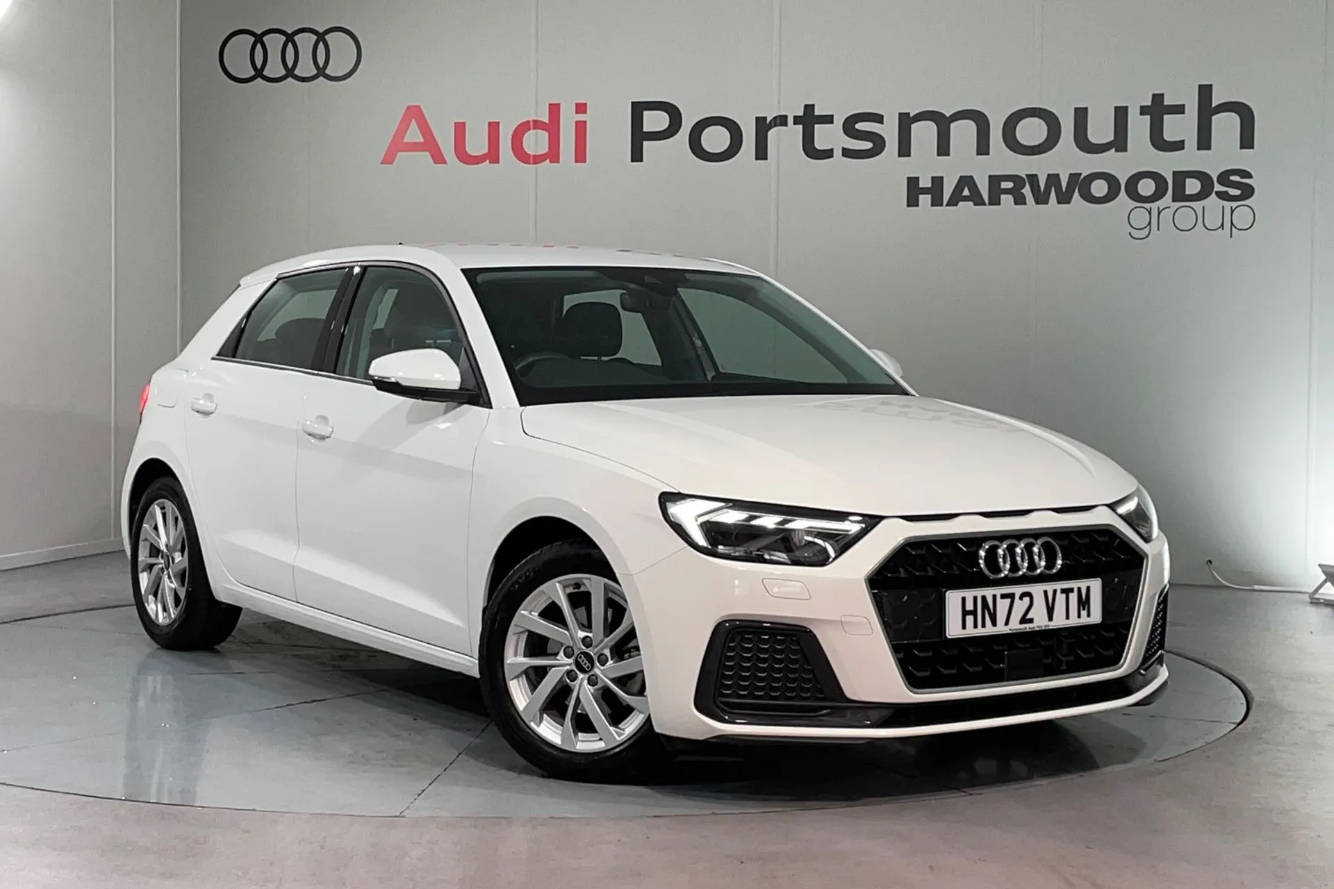 Audi A1 focused image
