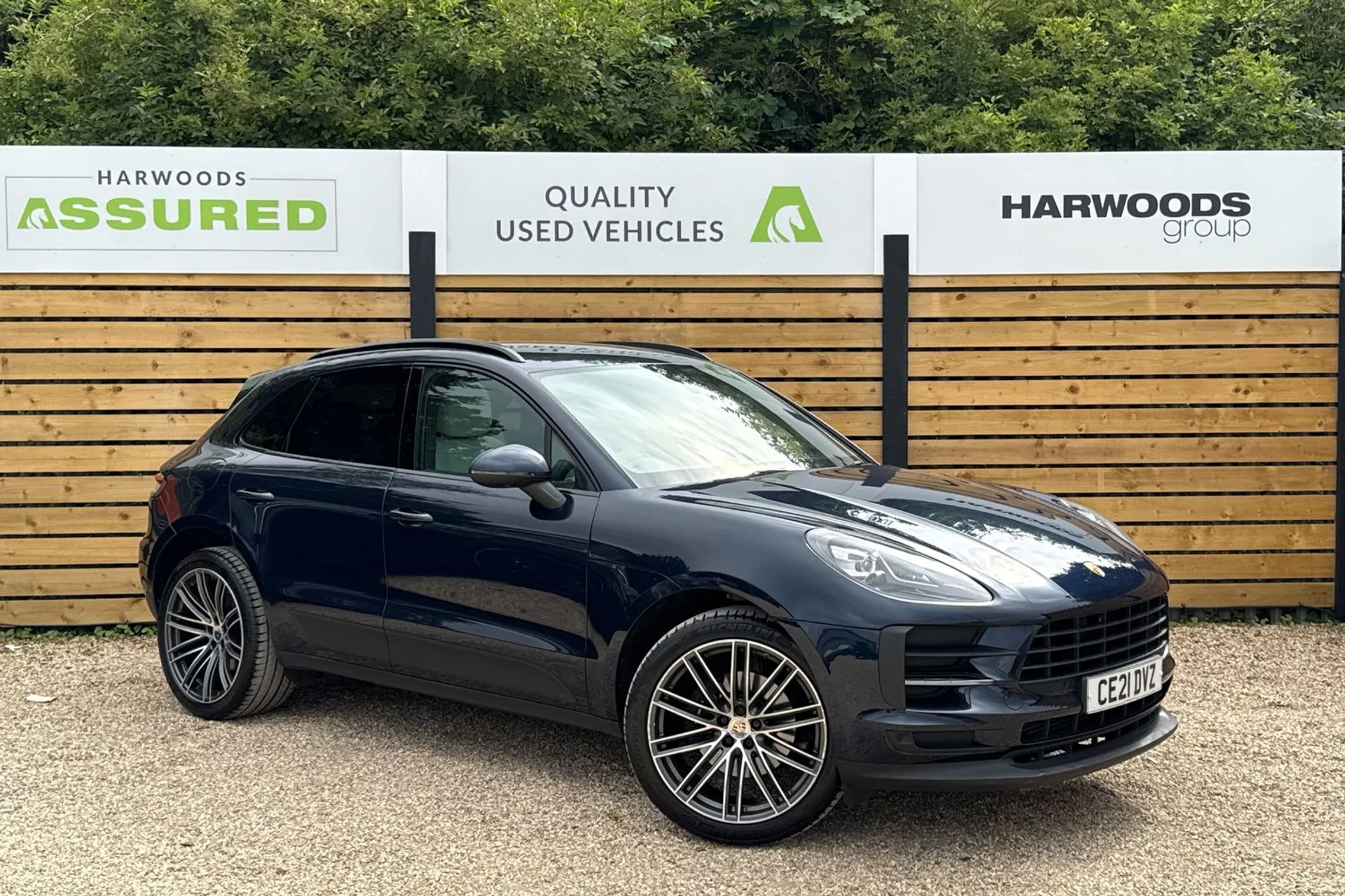 Porsche MACAN focused image