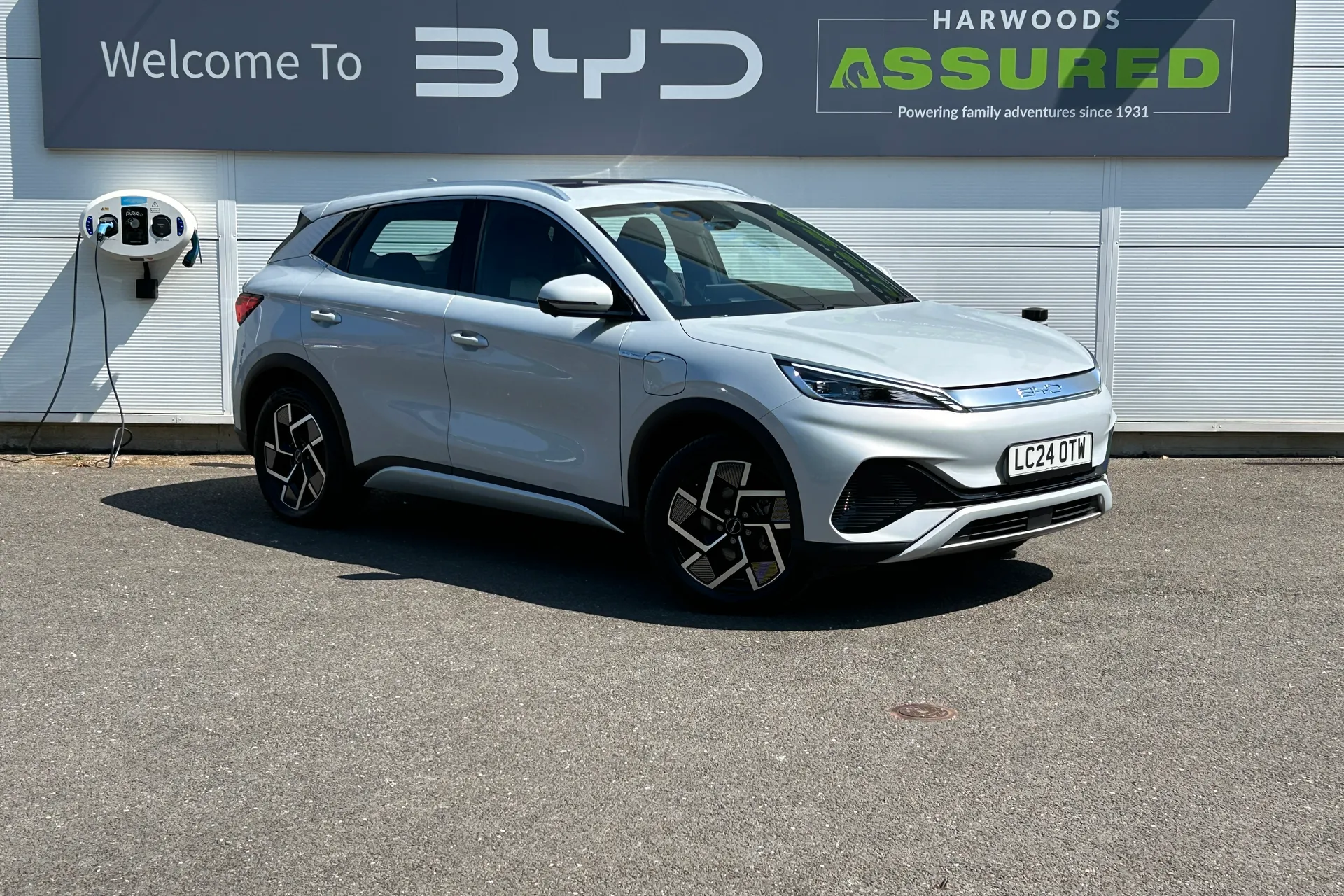 BYD ATTO 3 focused image