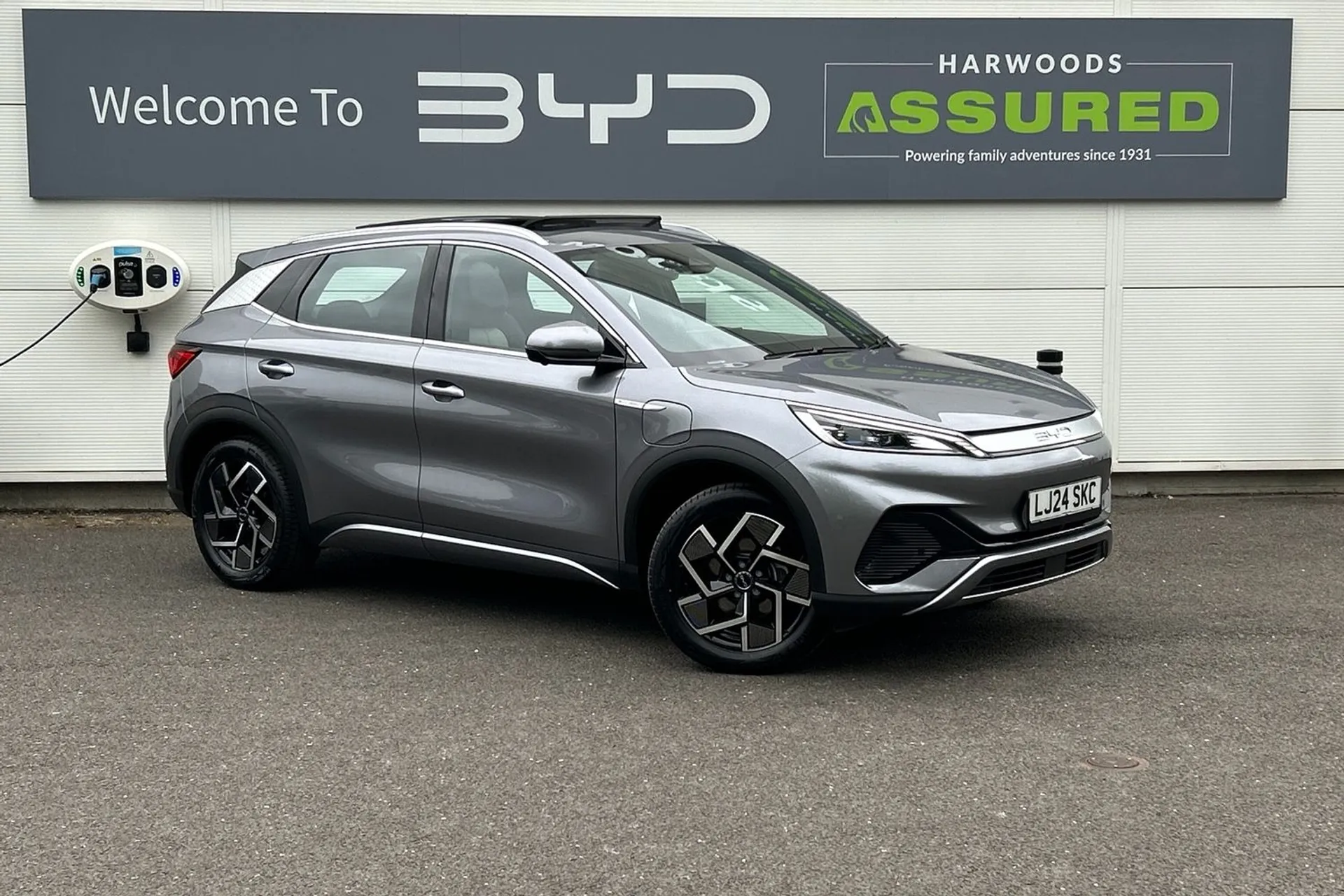 BYD ATTO 3 focused image