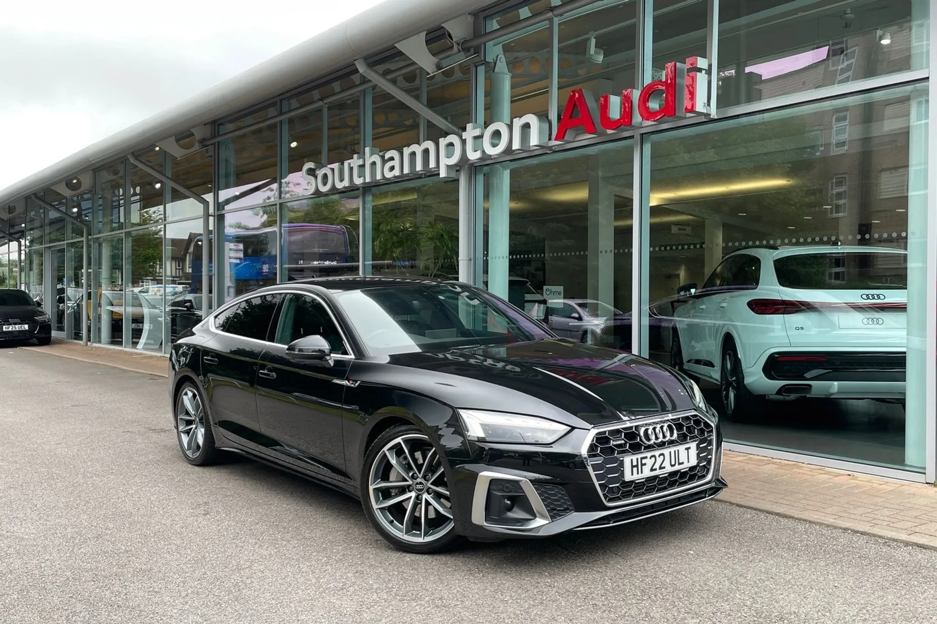 Audi A5 focused image