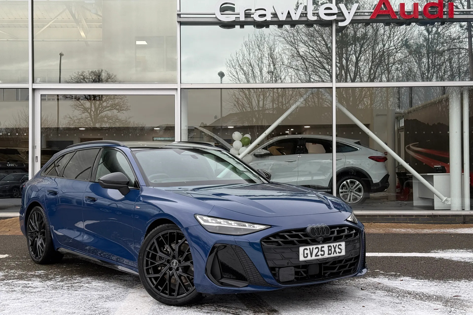 Audi A6 focused image