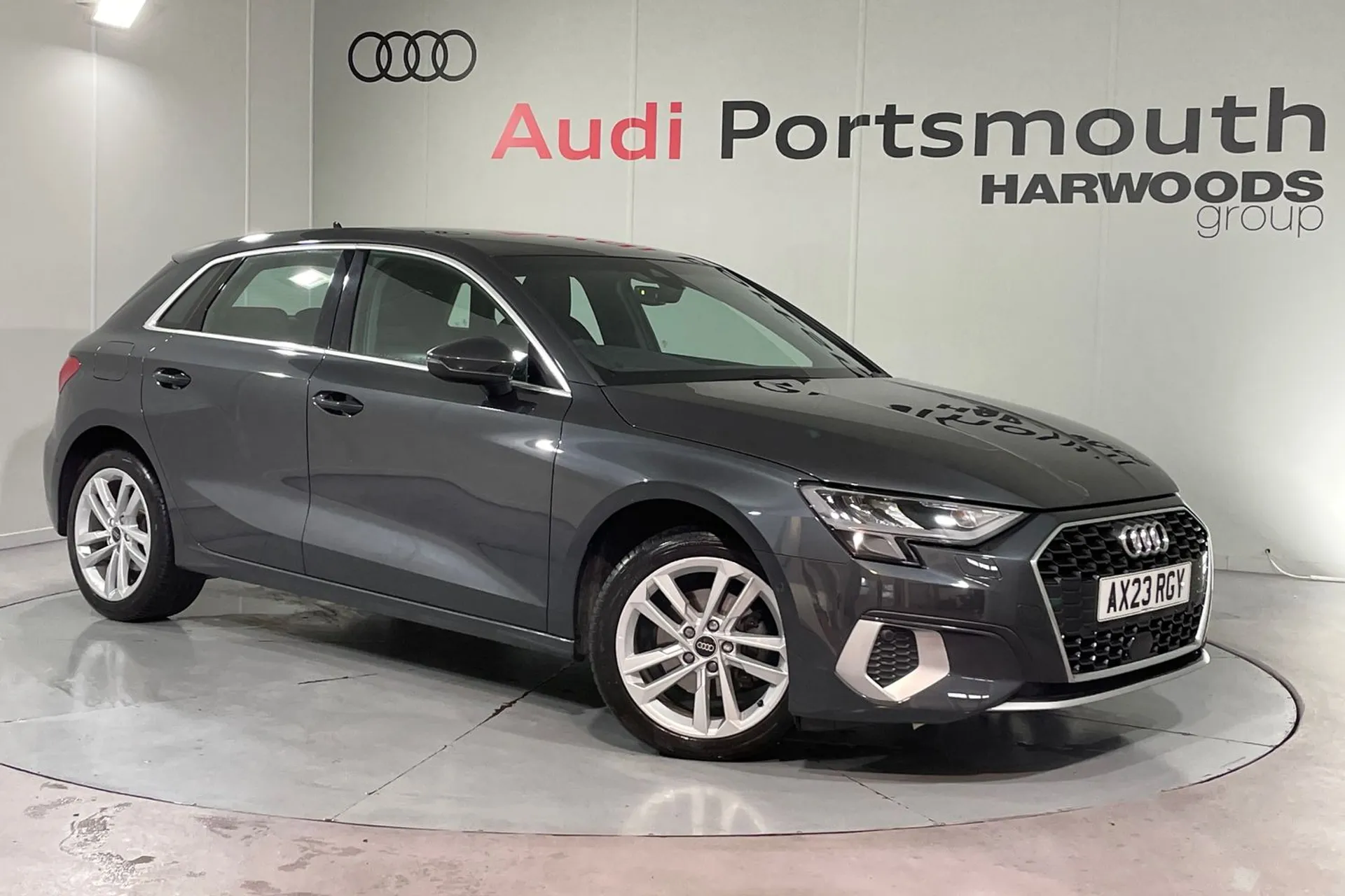 Audi A3 focused image