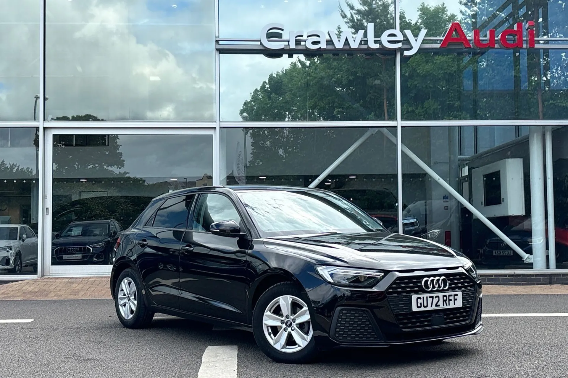Audi A1 focused image
