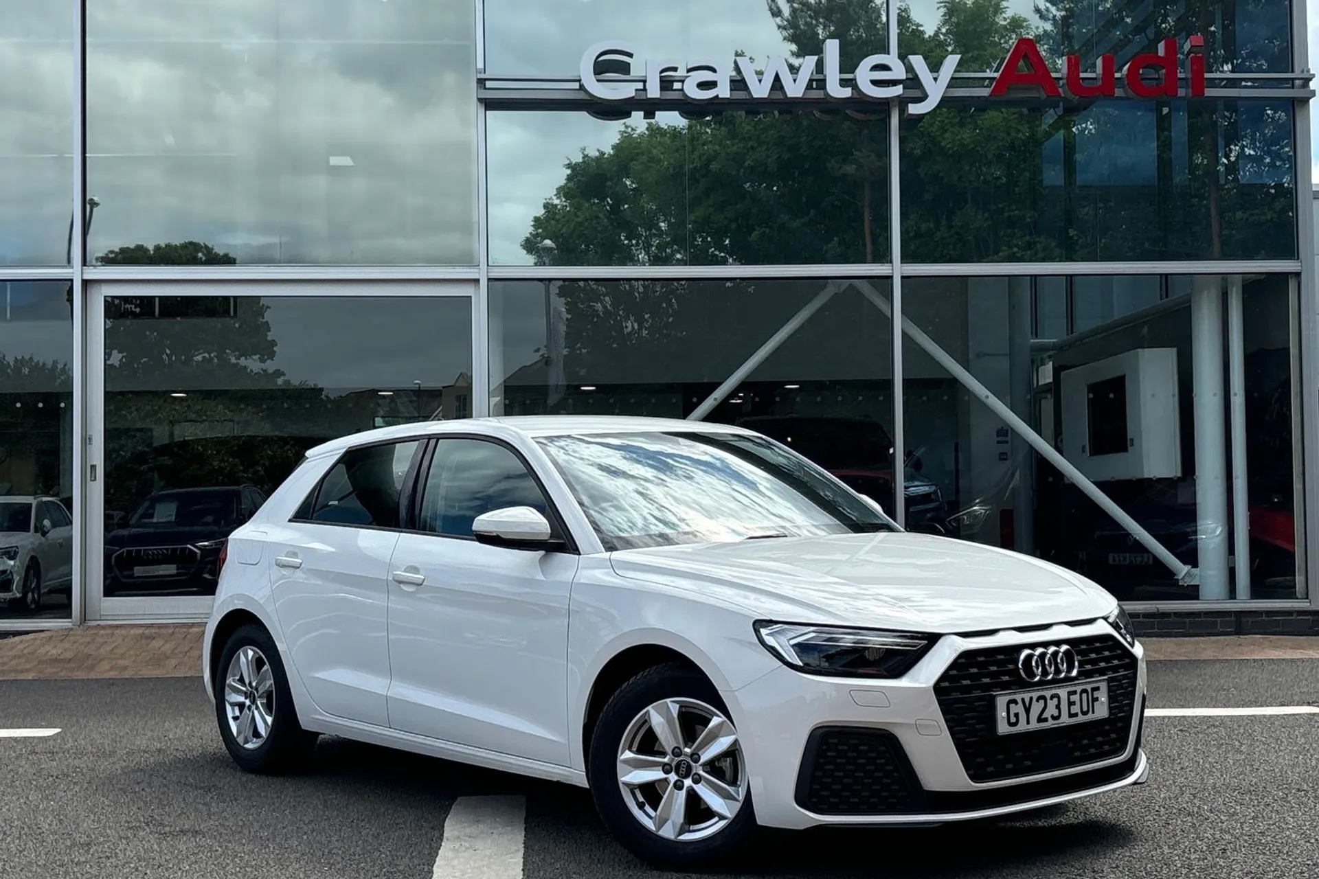 Audi A1 focused image