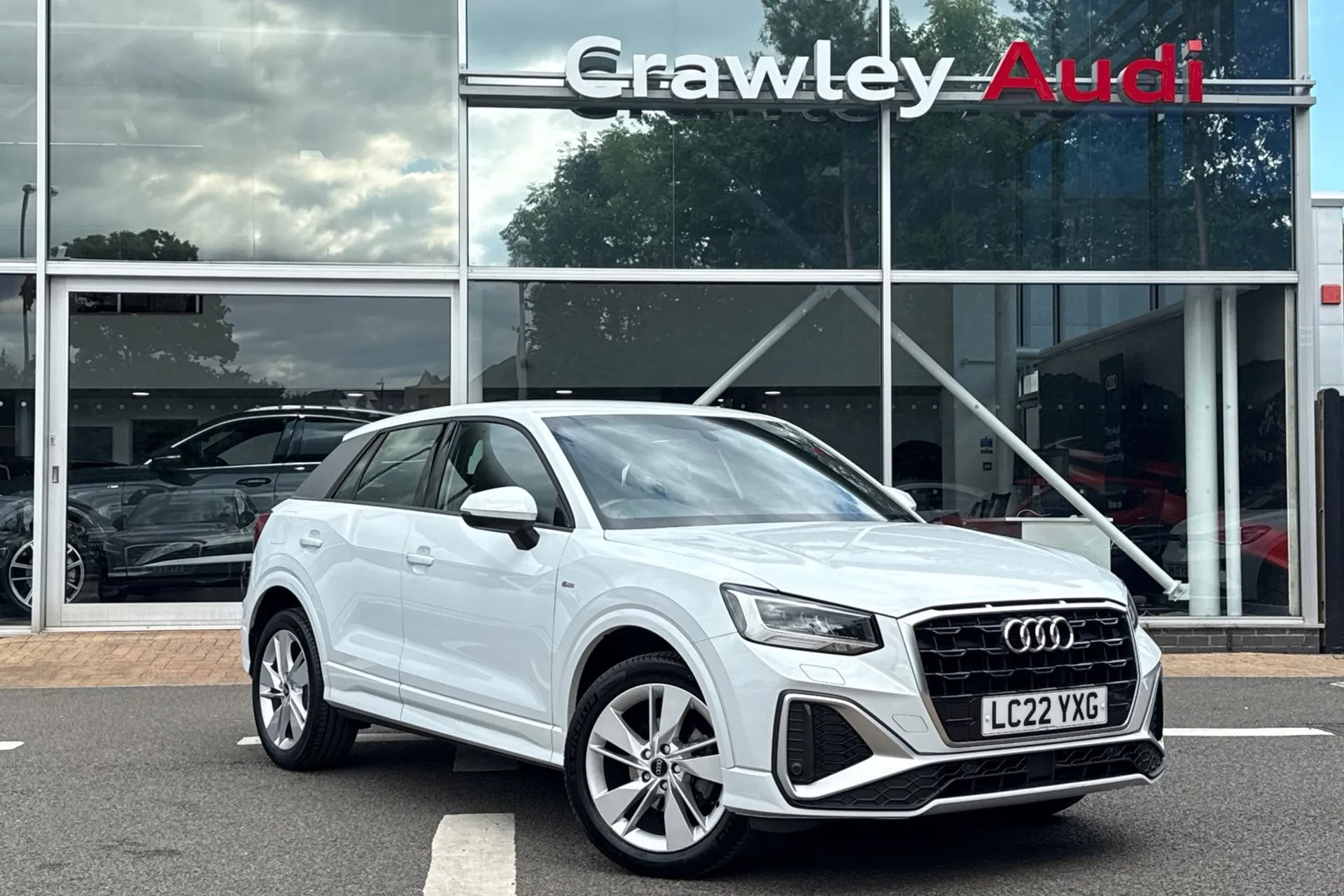 Audi Q2 focused image