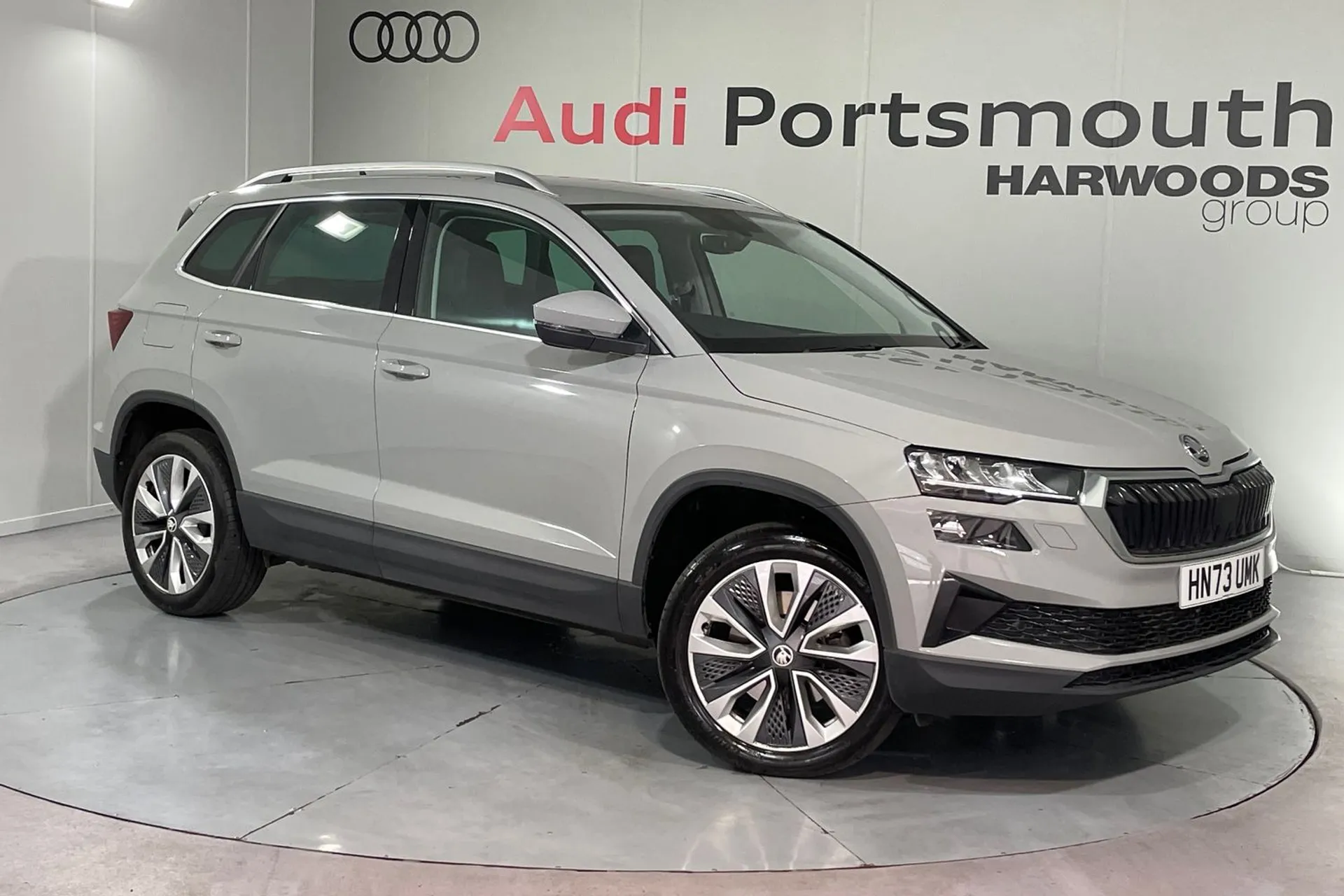 SKODA KAROQ focused image