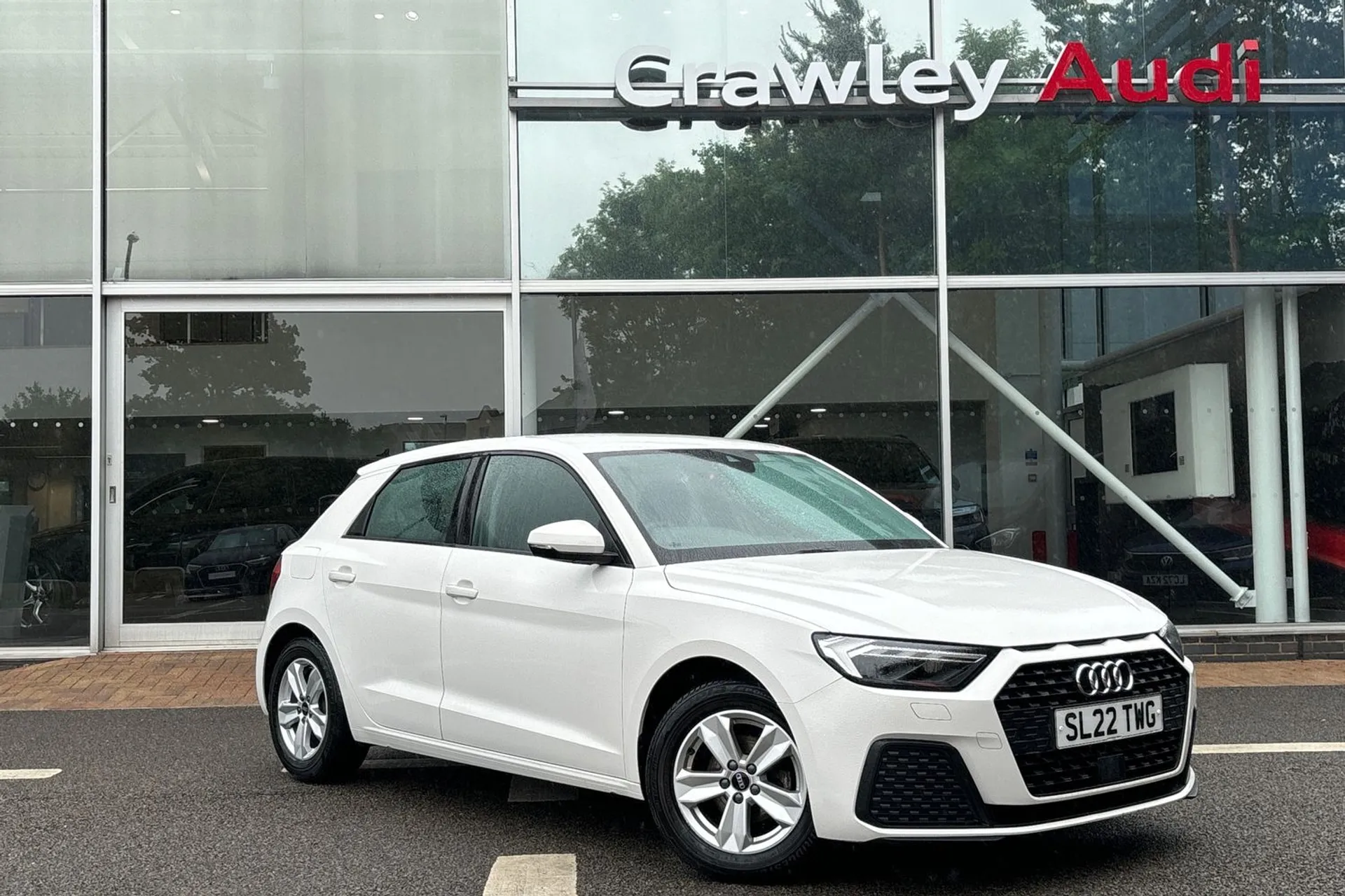 Audi A1 focused image