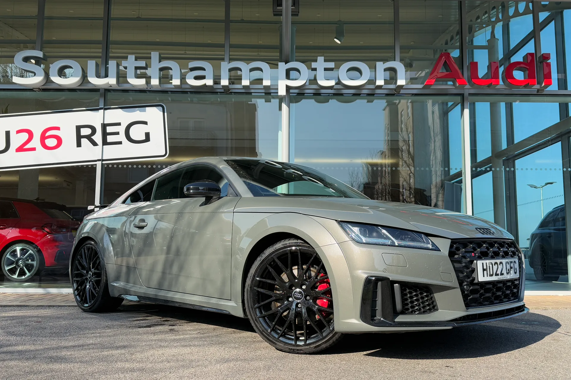 Audi TT focused image