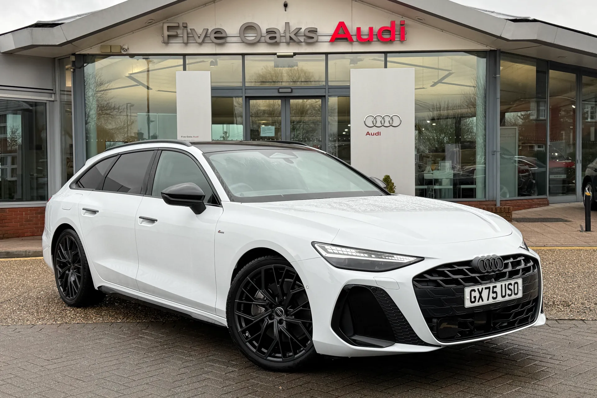 Audi A6 focused image