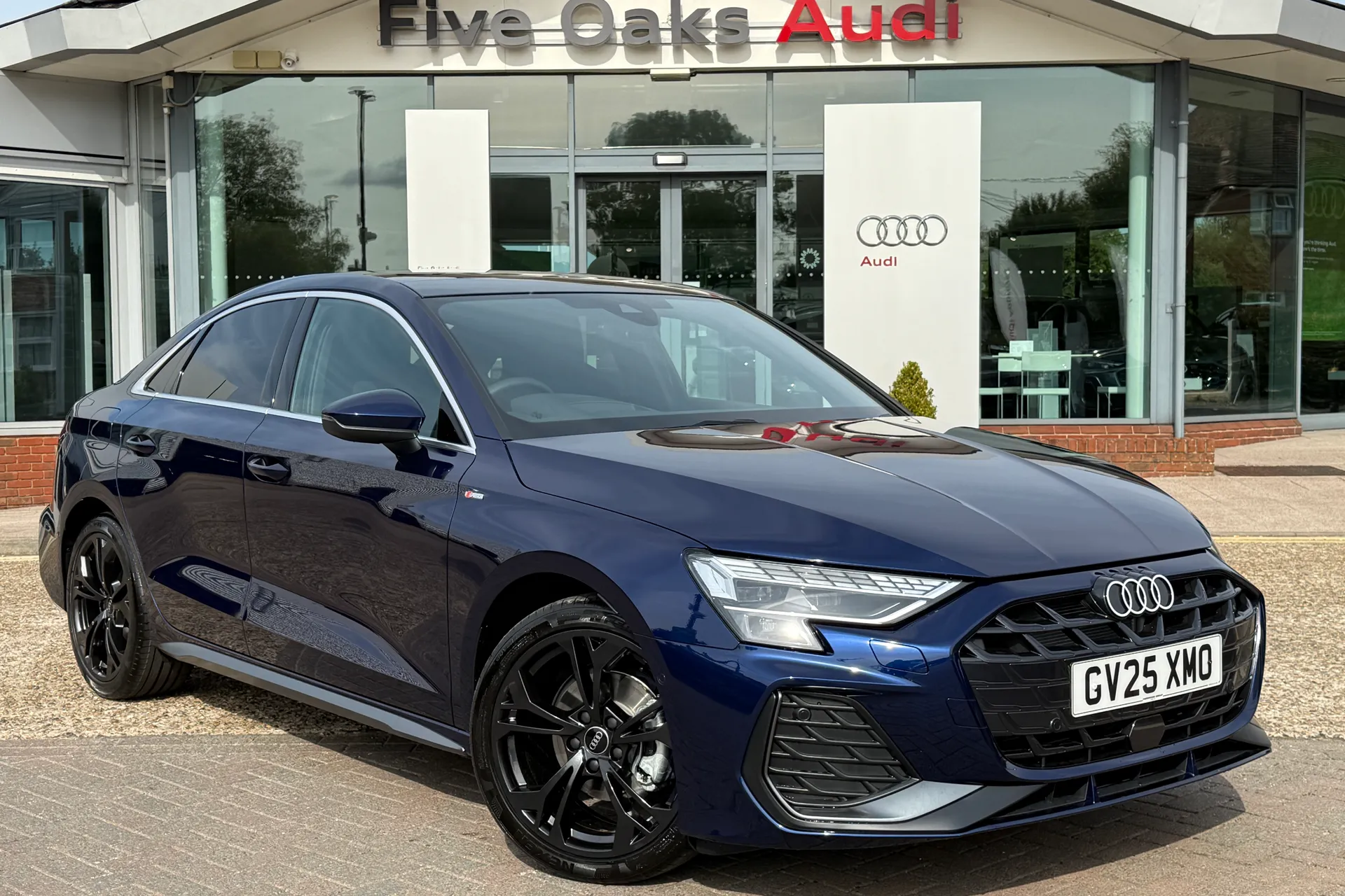 Audi A3 focused image