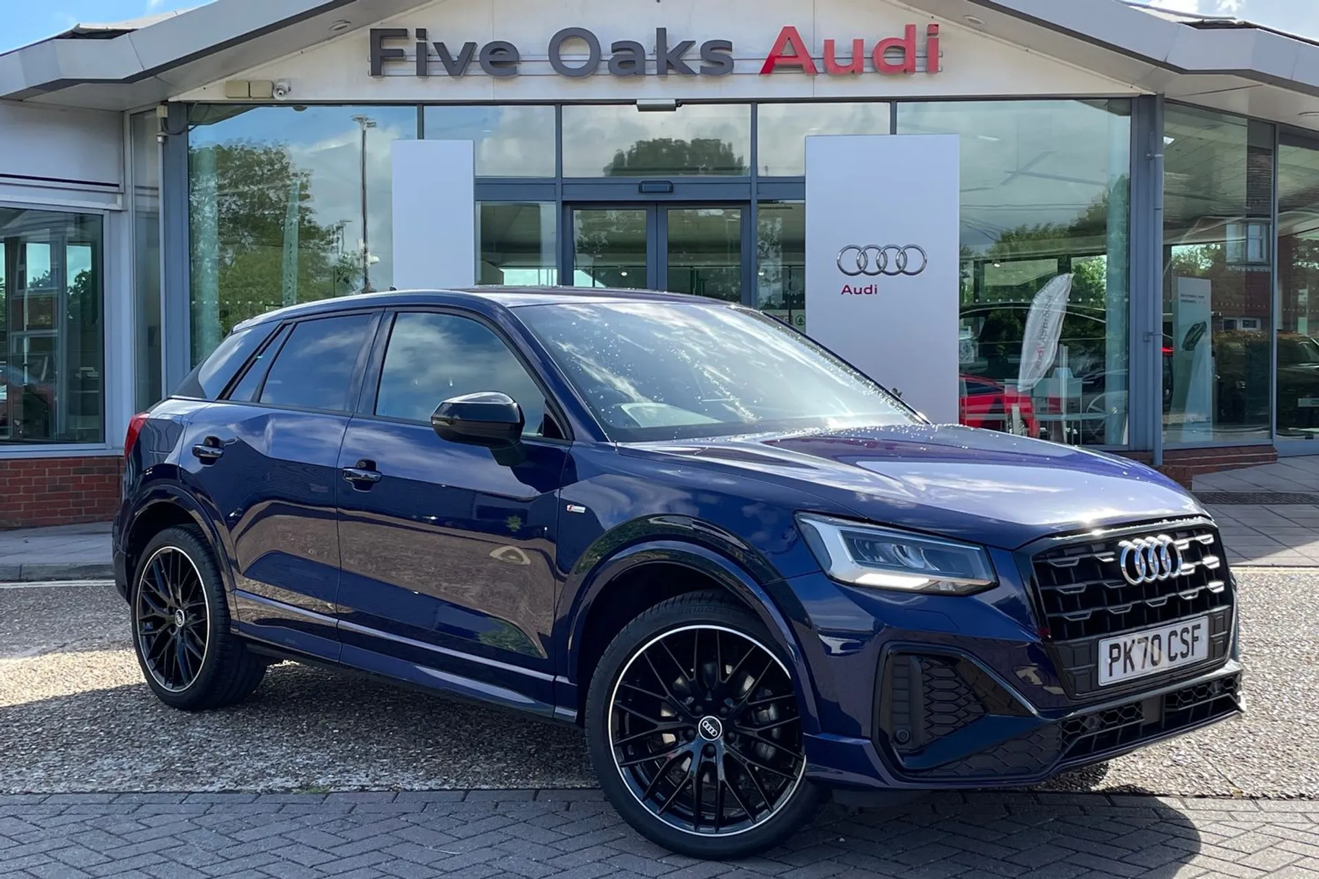 Audi Q2 focused image