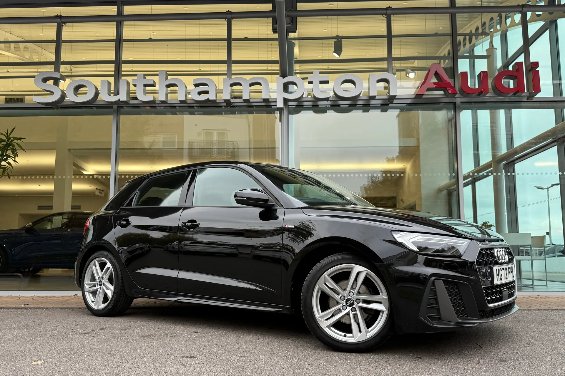 Audi A1 focused image