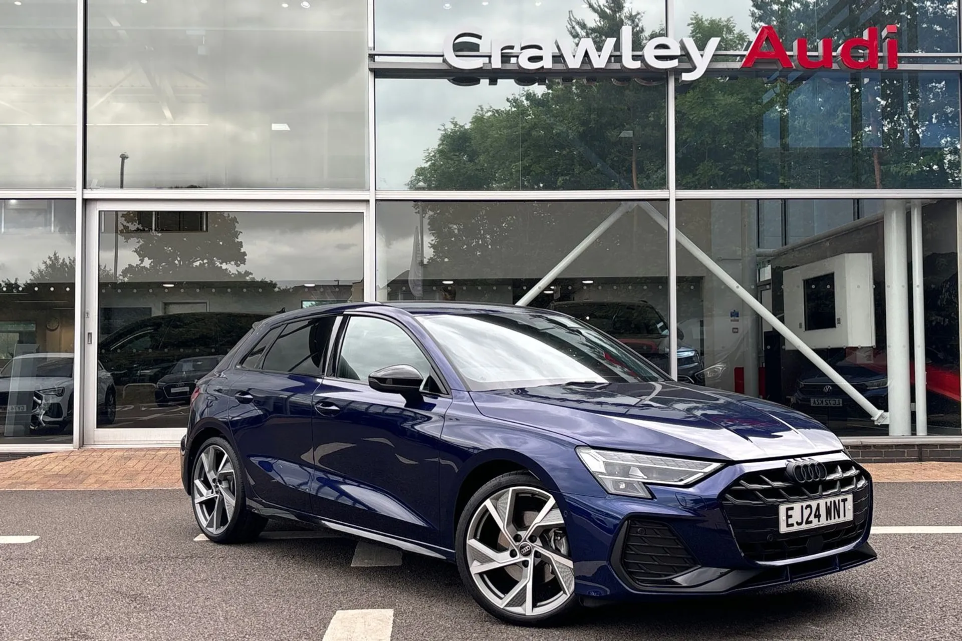 Audi A3 focused image