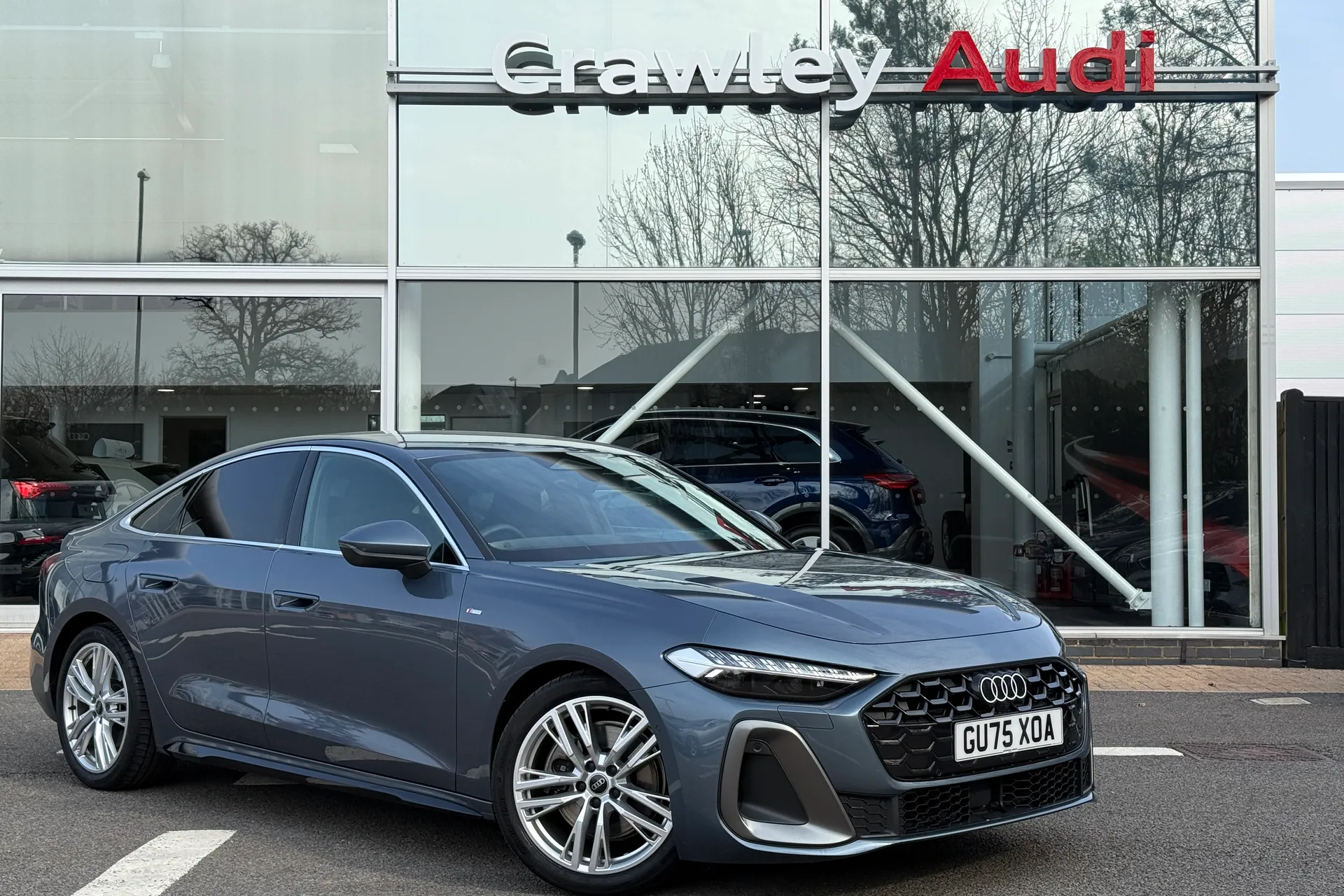 Audi A5 focused image