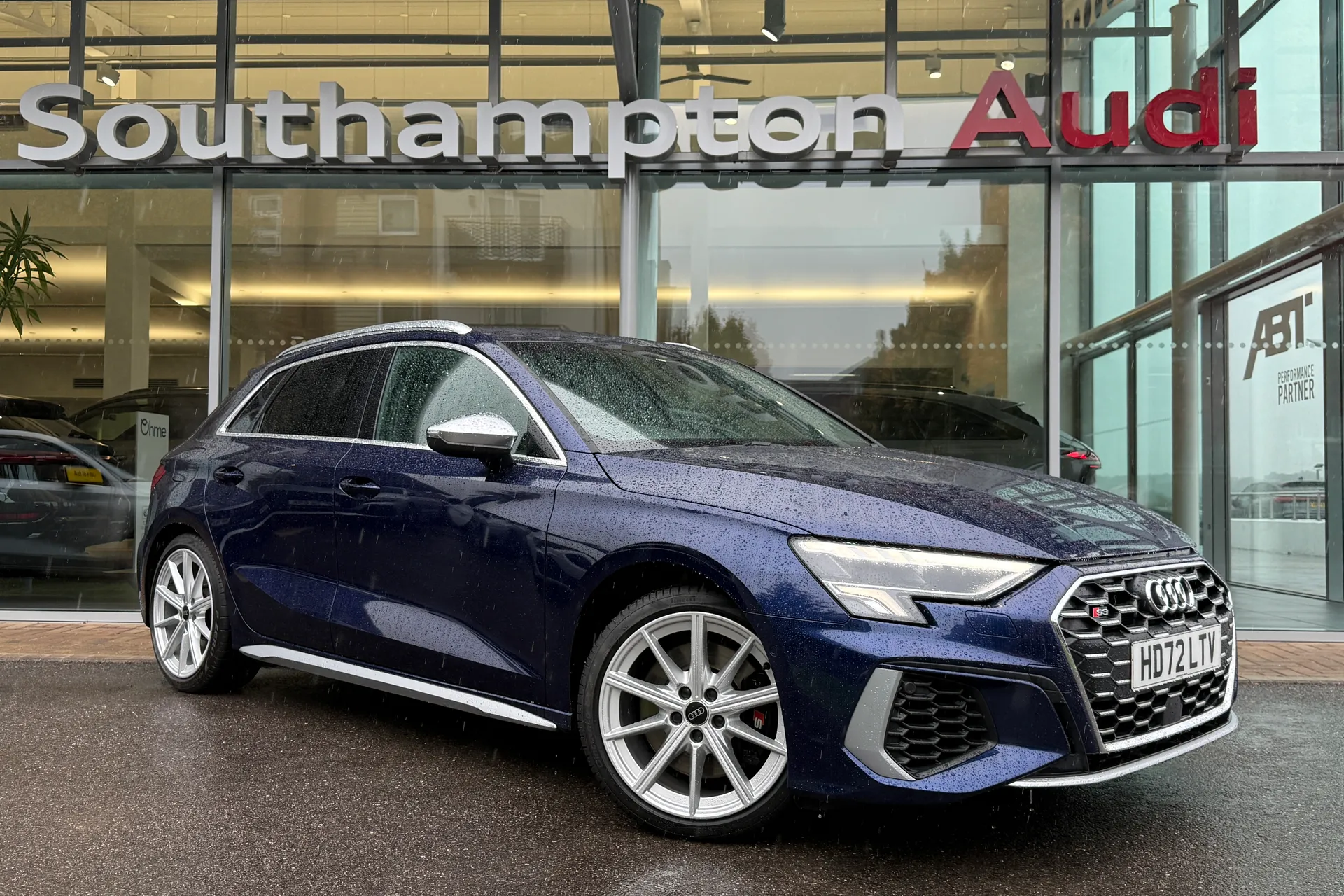 Audi A3 focused image
