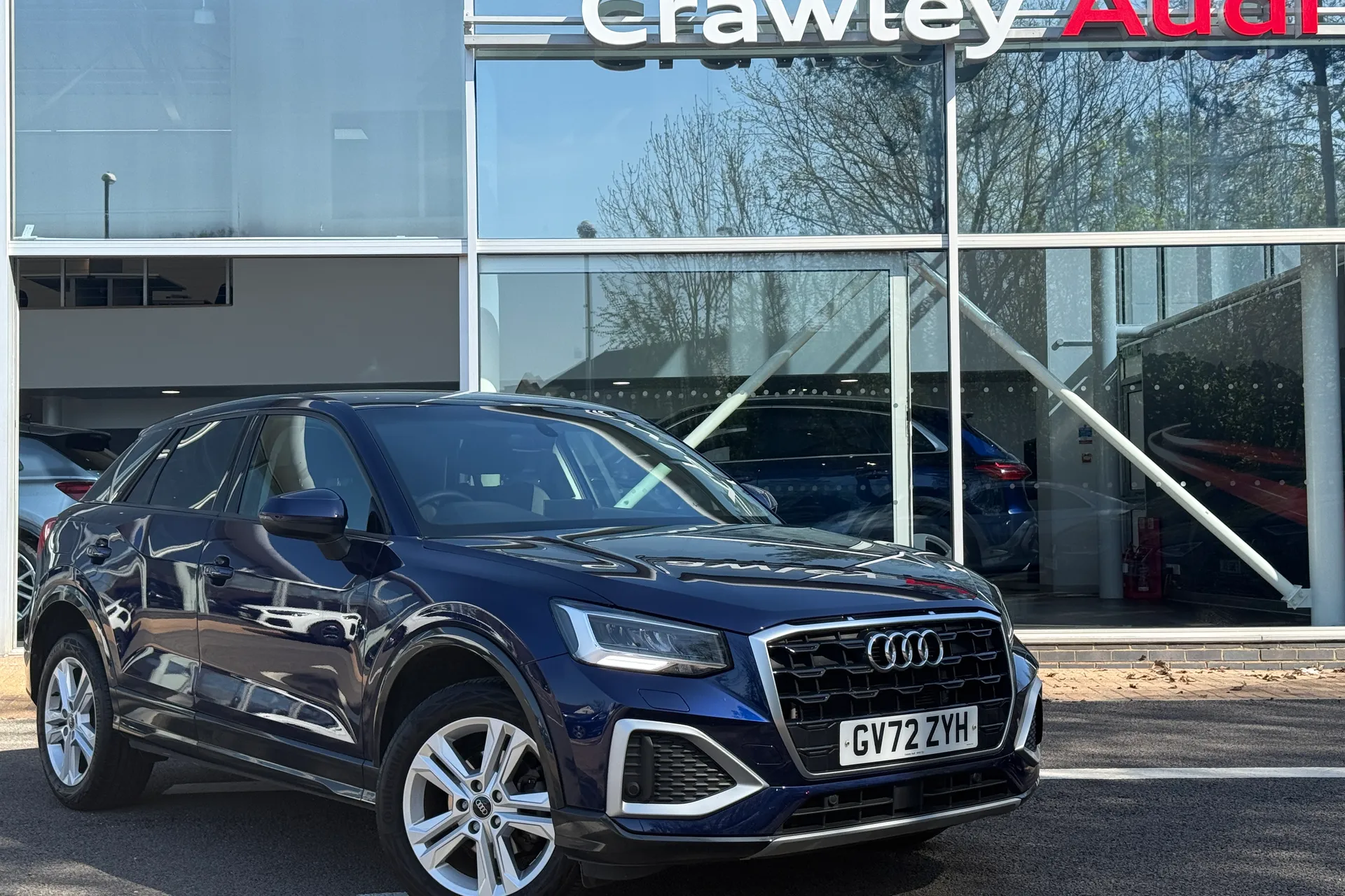 Audi Q2 focused image