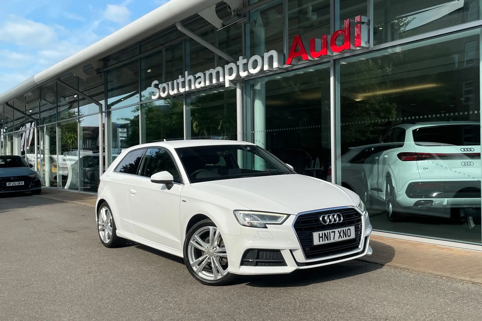 Audi A3 focused image