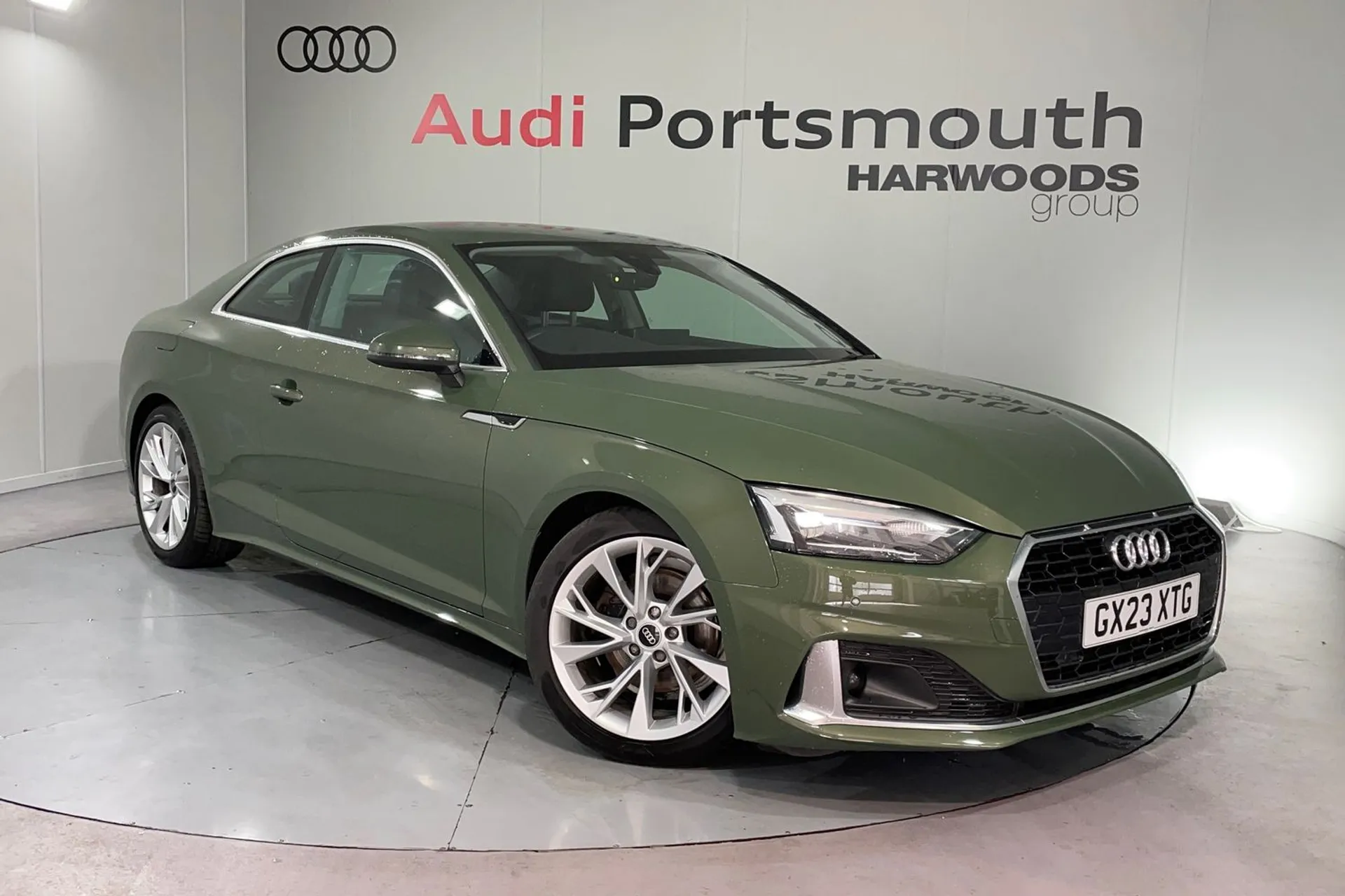 Audi A5 focused image