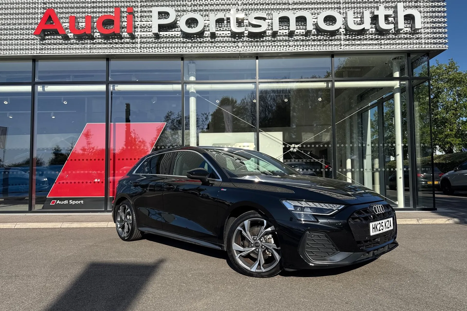 Audi A3 focused image