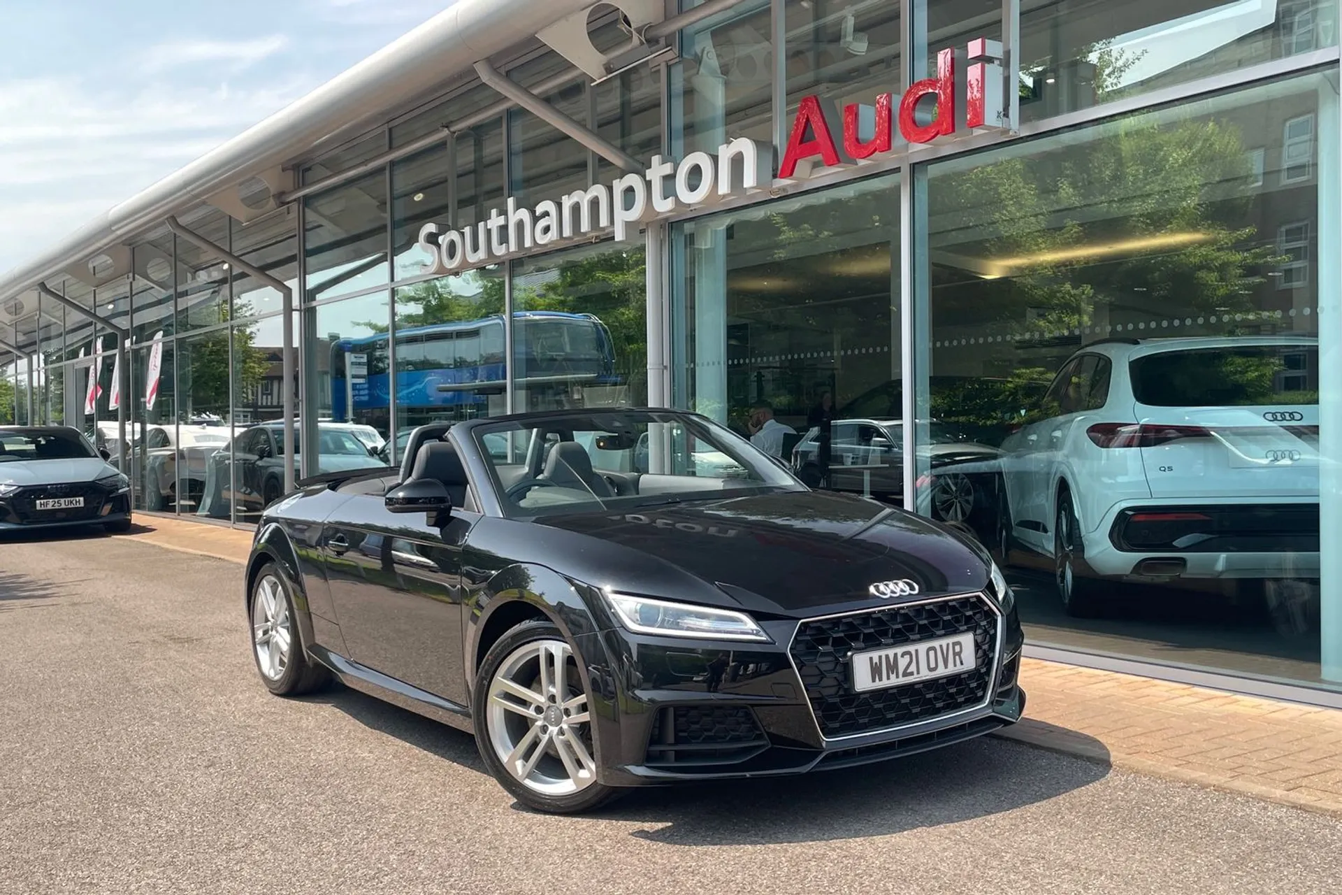 Audi TT focused image