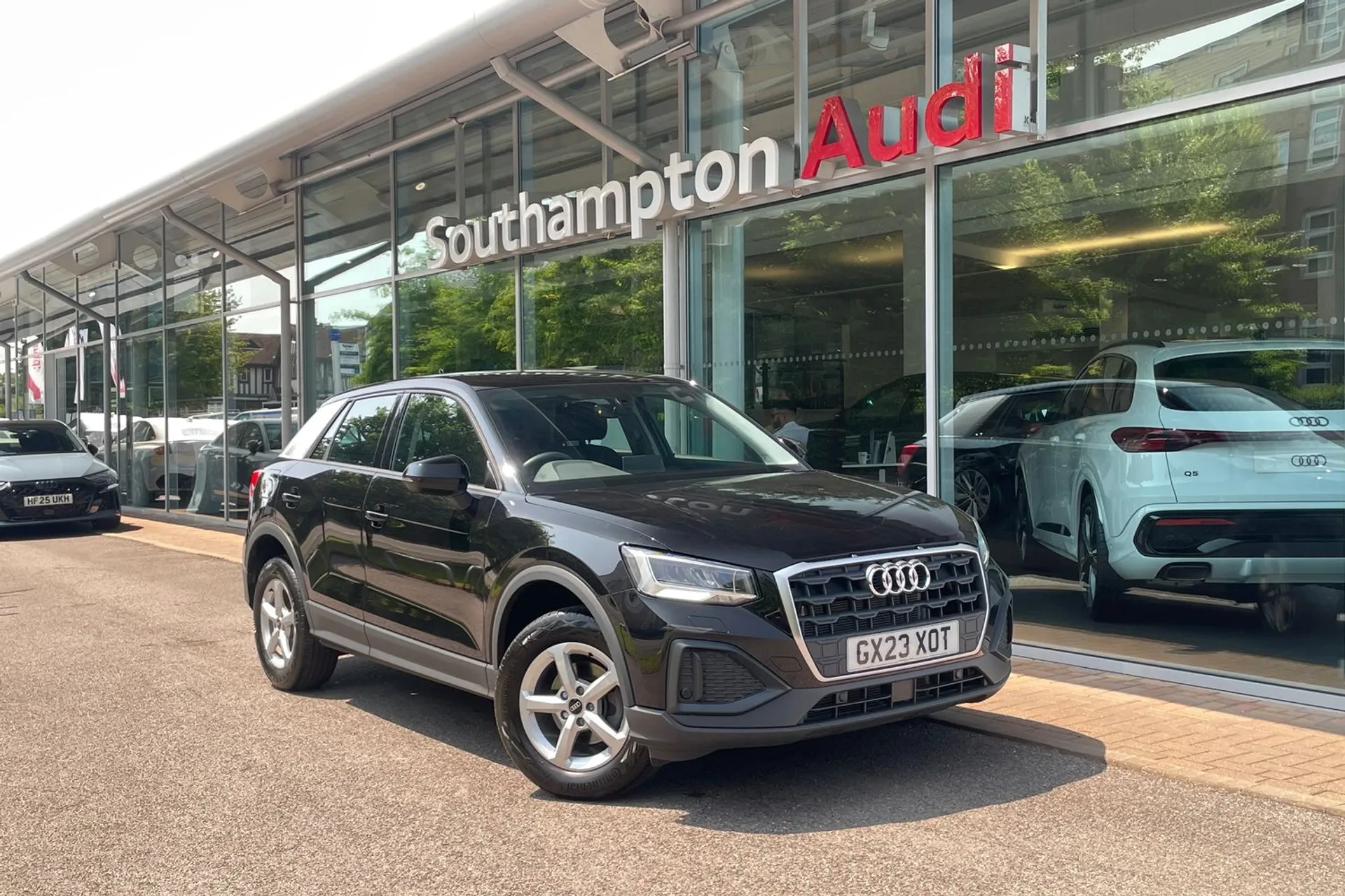 Audi Q2 focused image