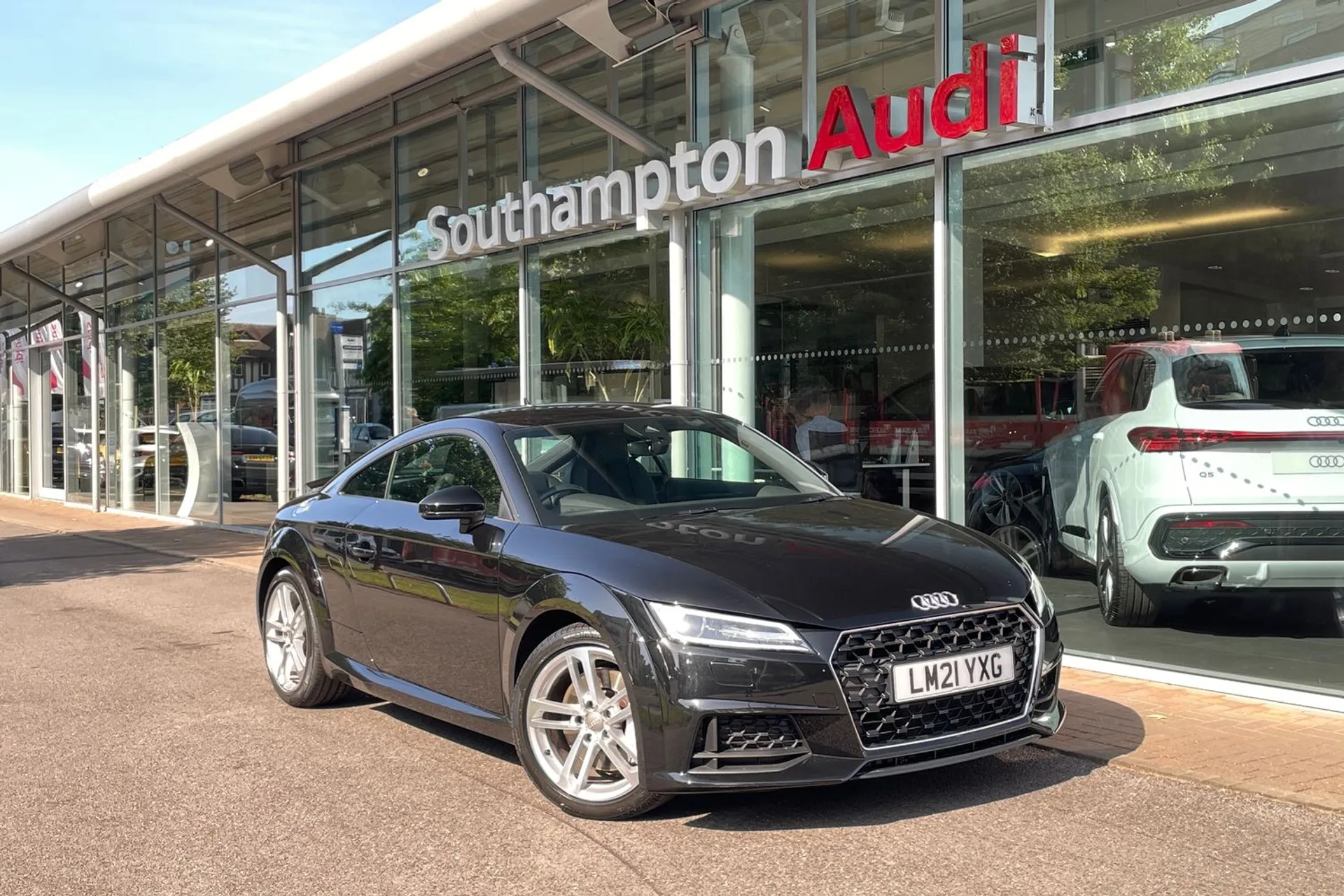 Audi TT focused image
