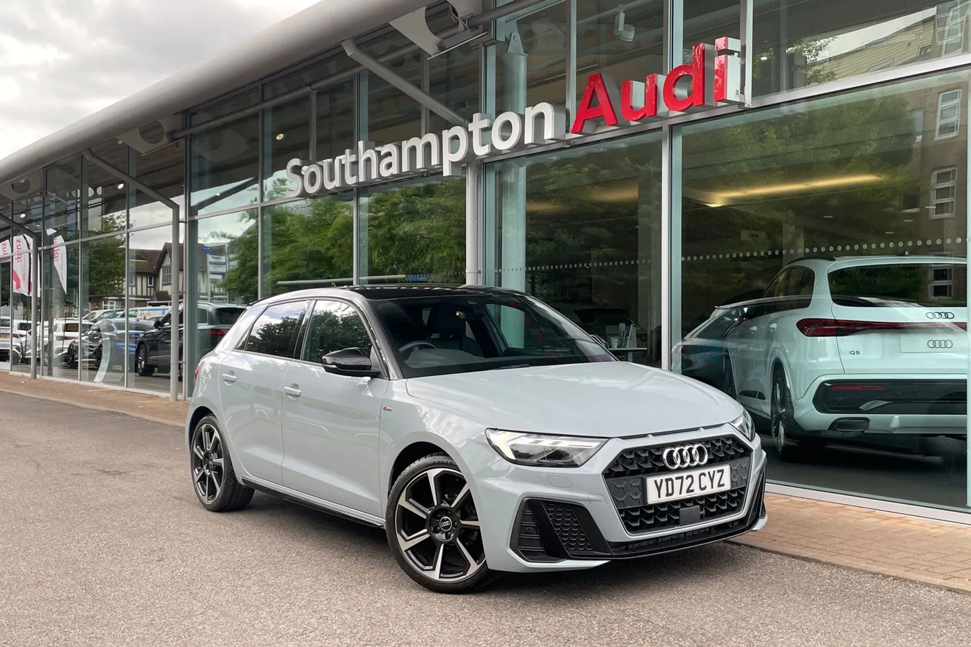 Audi A1 focused image