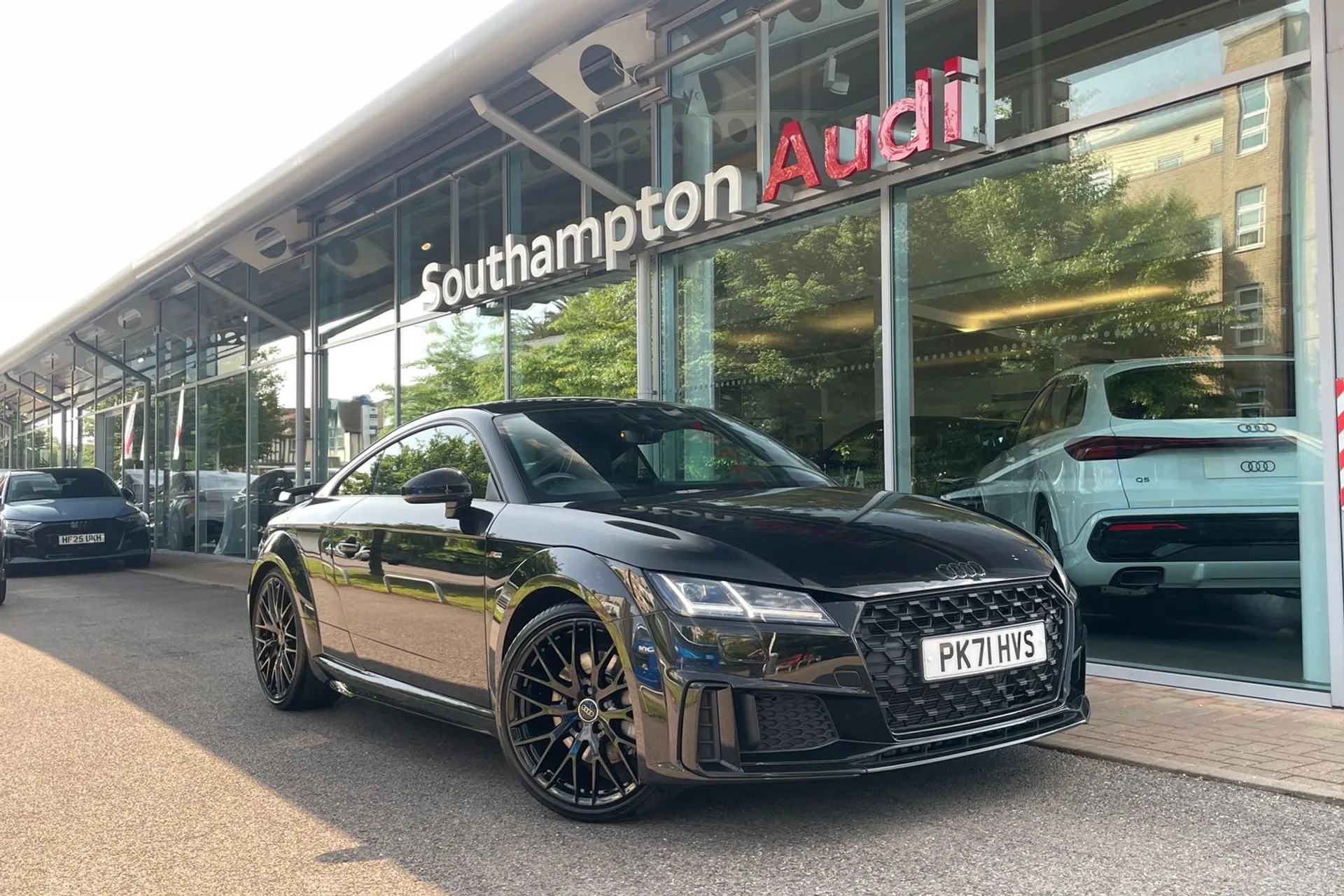 Audi TT focused image
