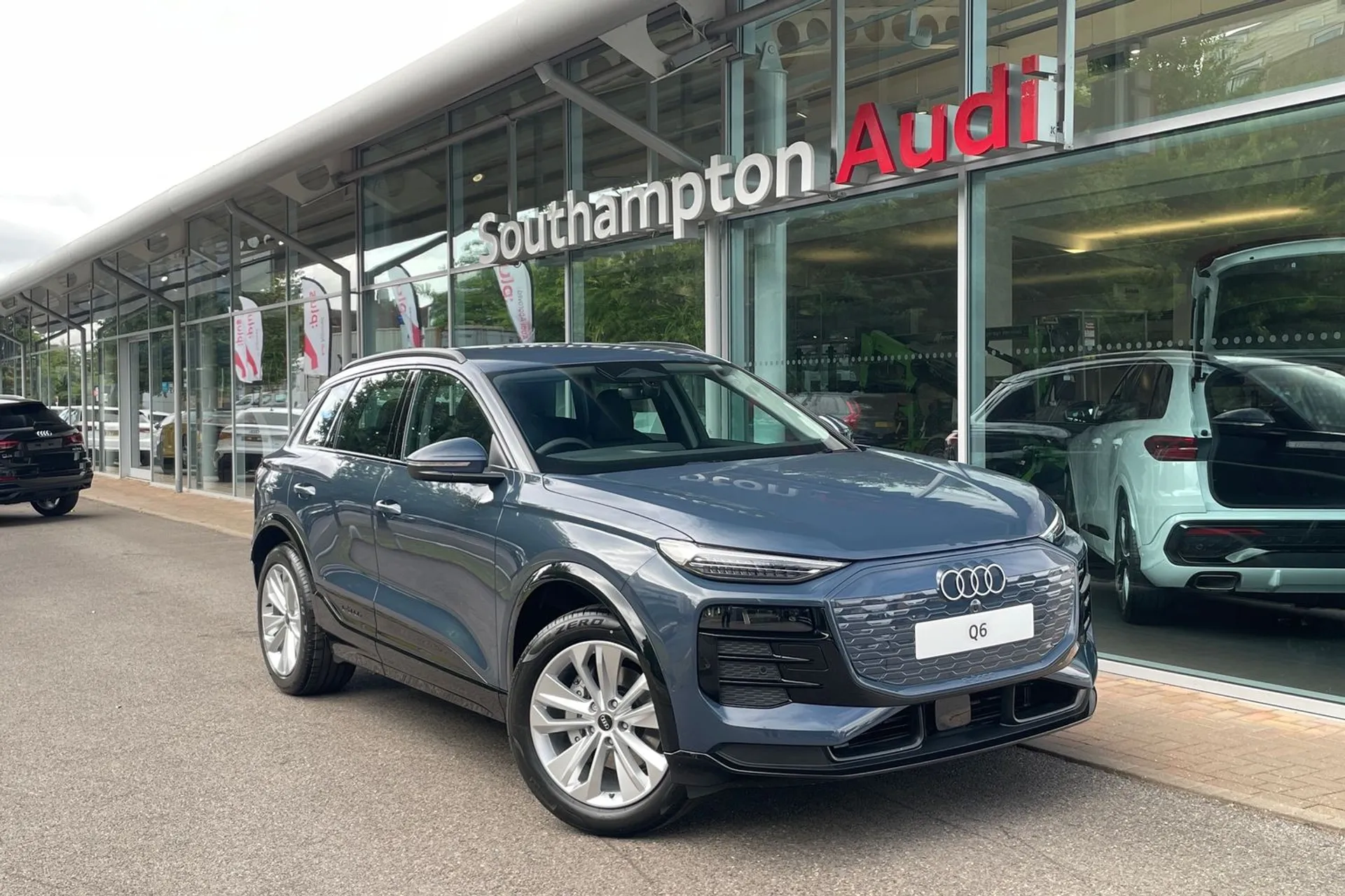 Audi Q6 e-tron focused image