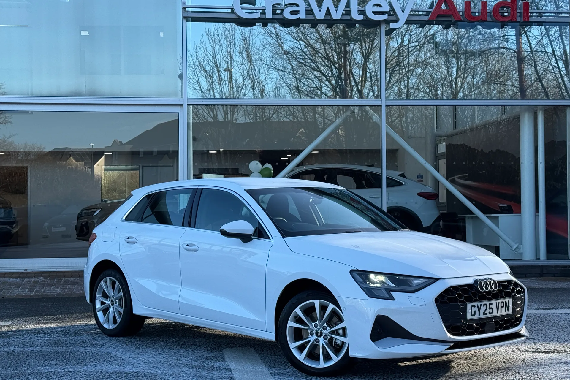 Audi A3 focused image