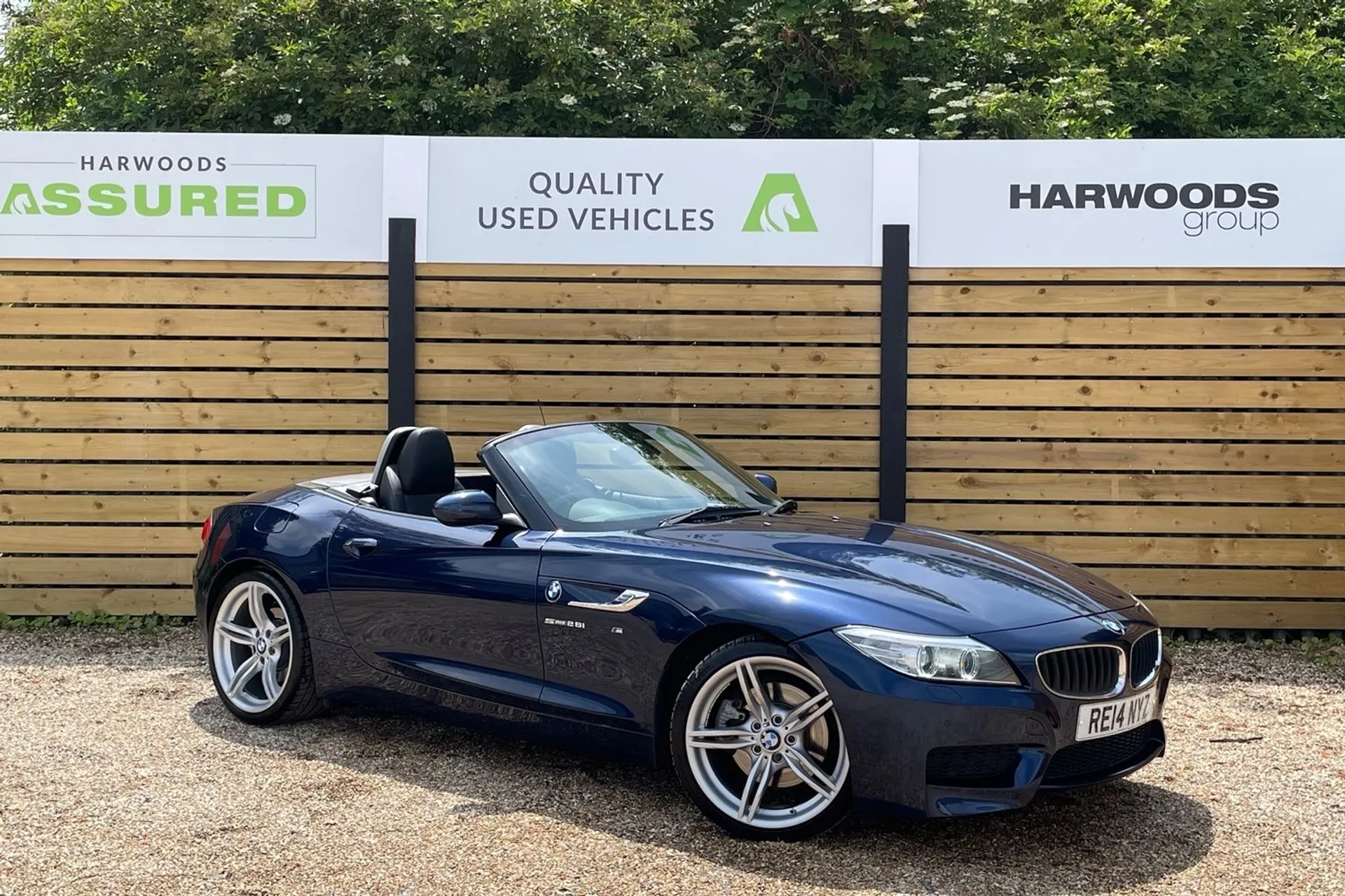 BMW Z4 focused image