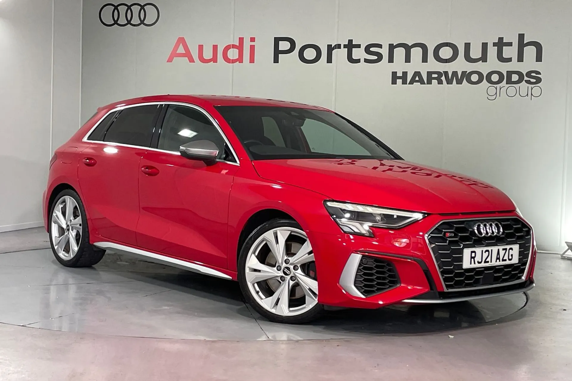 Audi A3 focused image