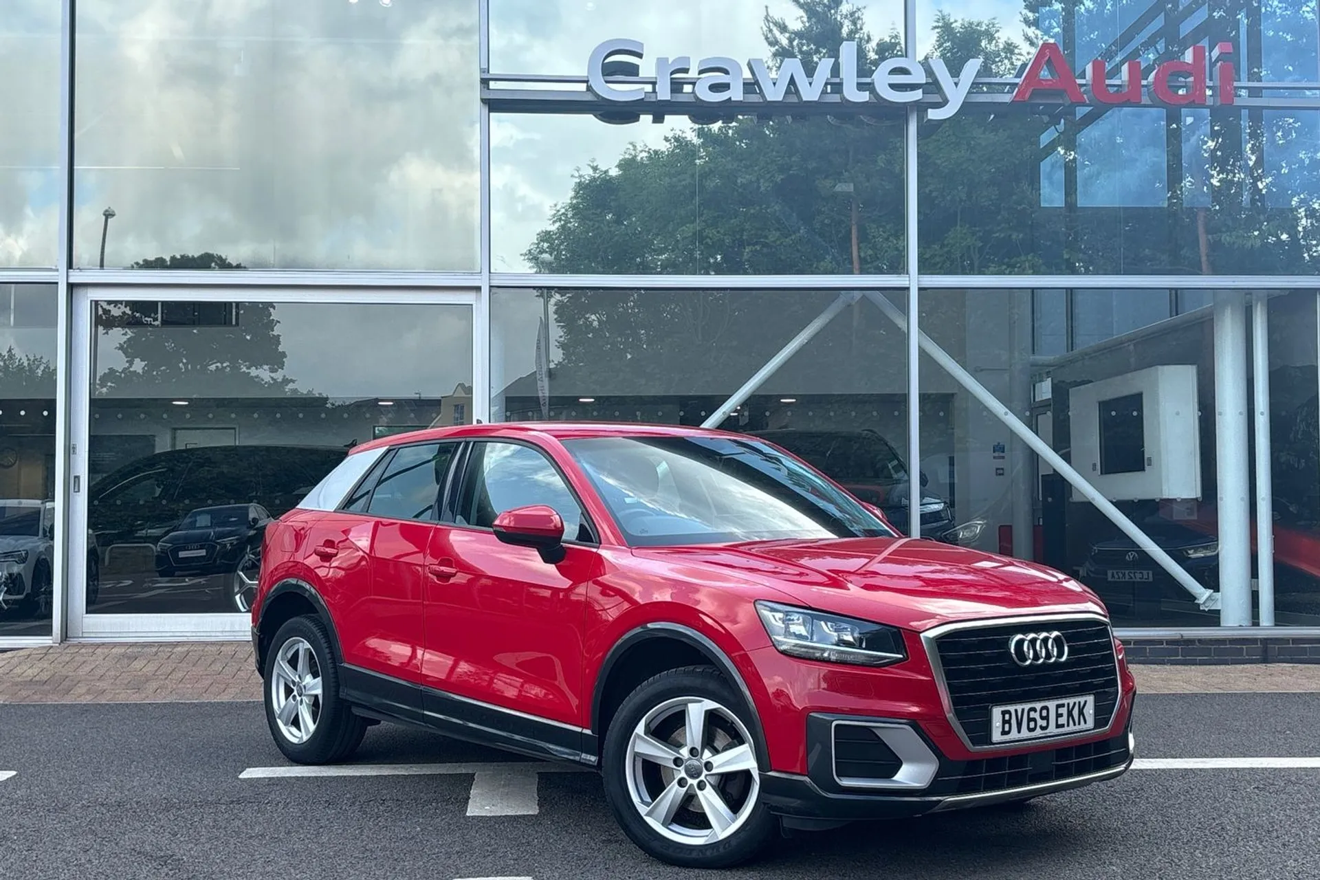Audi Q2 focused image