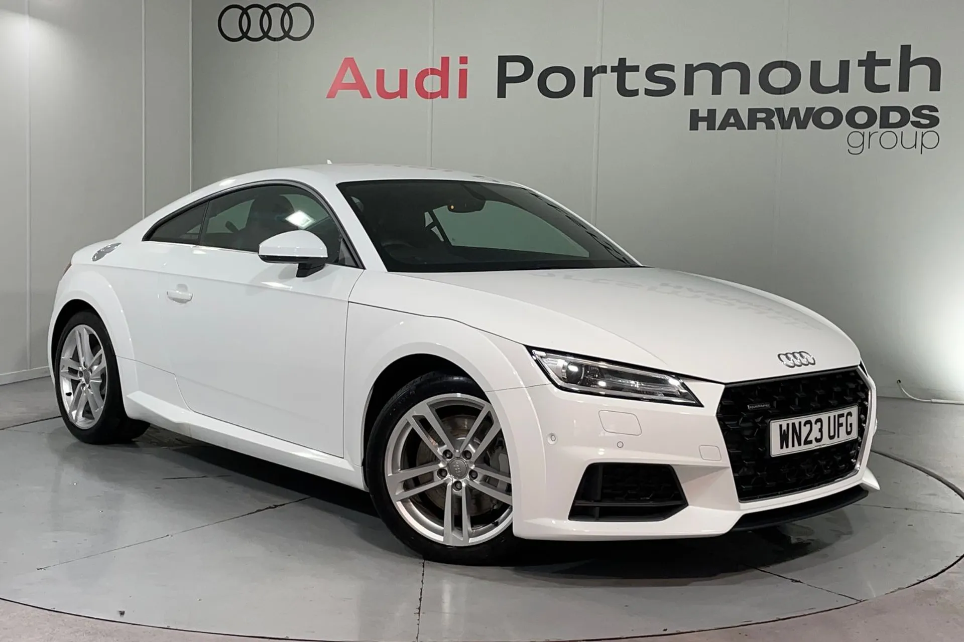 Audi TT focused image
