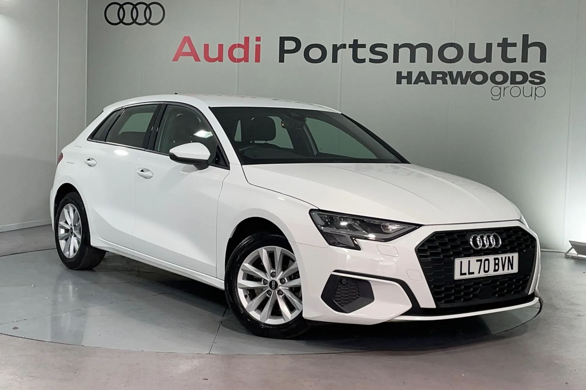 Audi A3 focused image