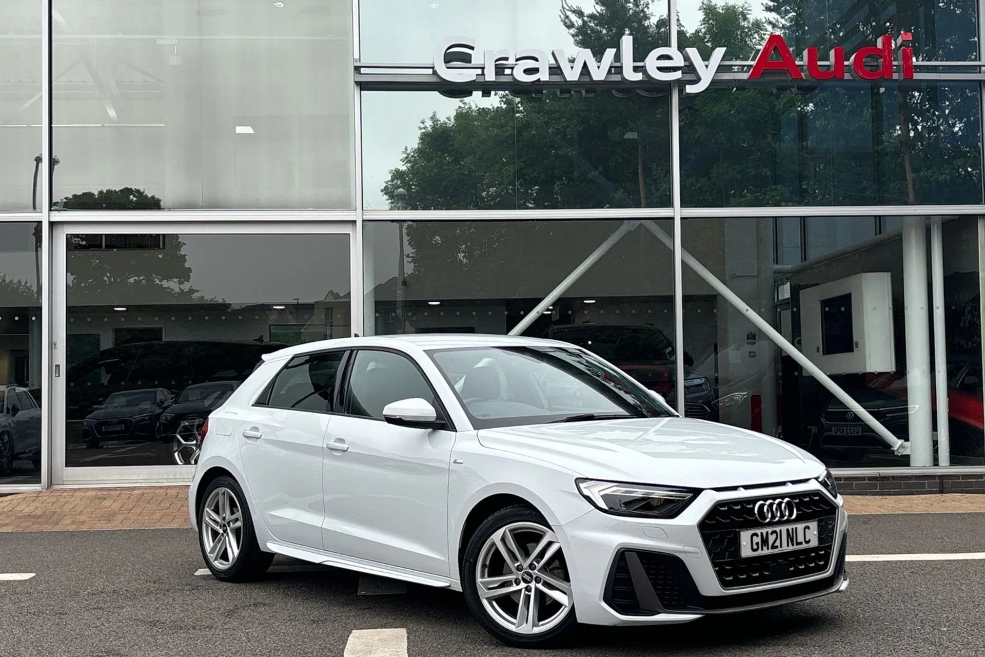 Audi A1 focused image