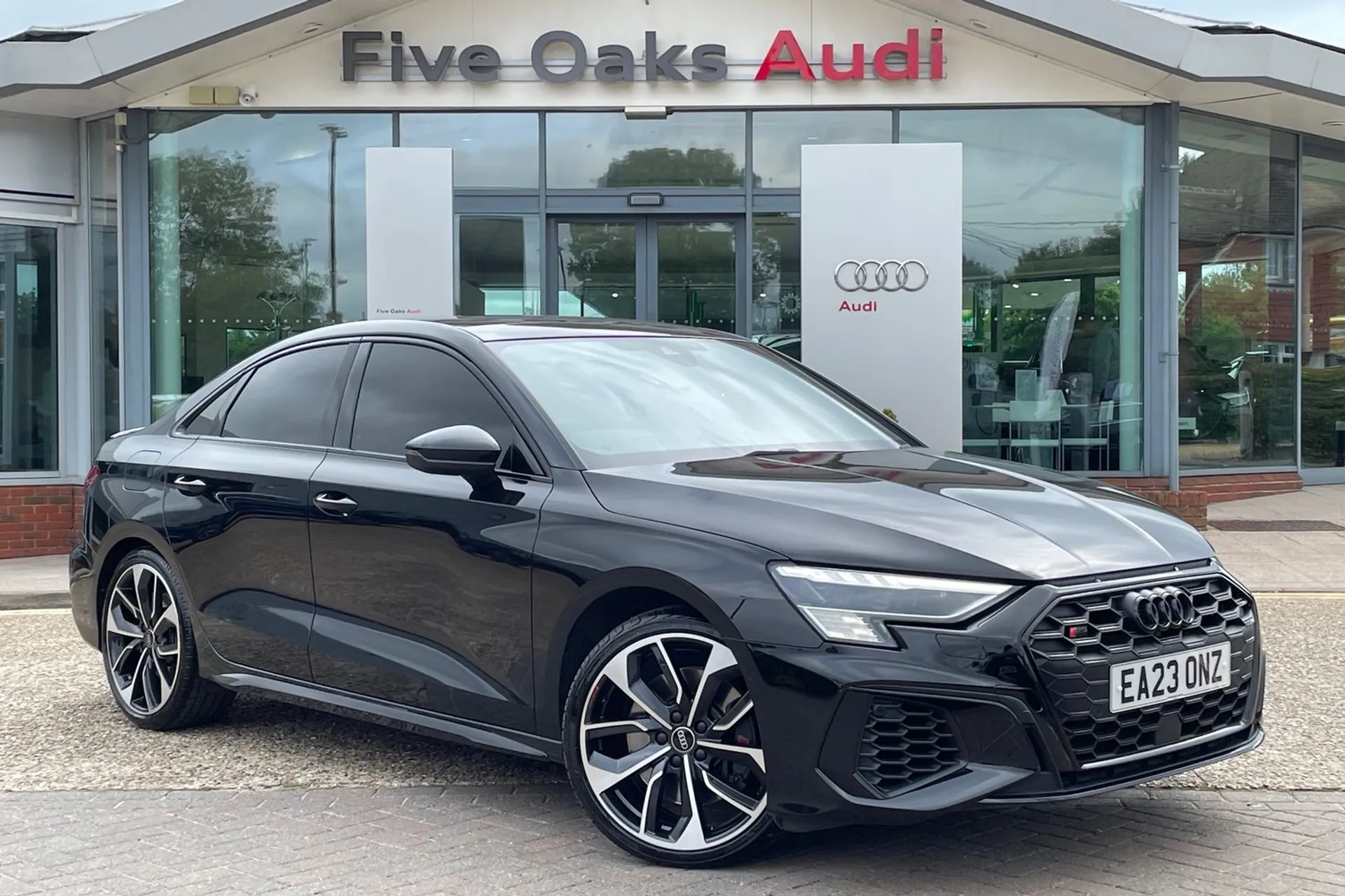 Audi A3 focused image