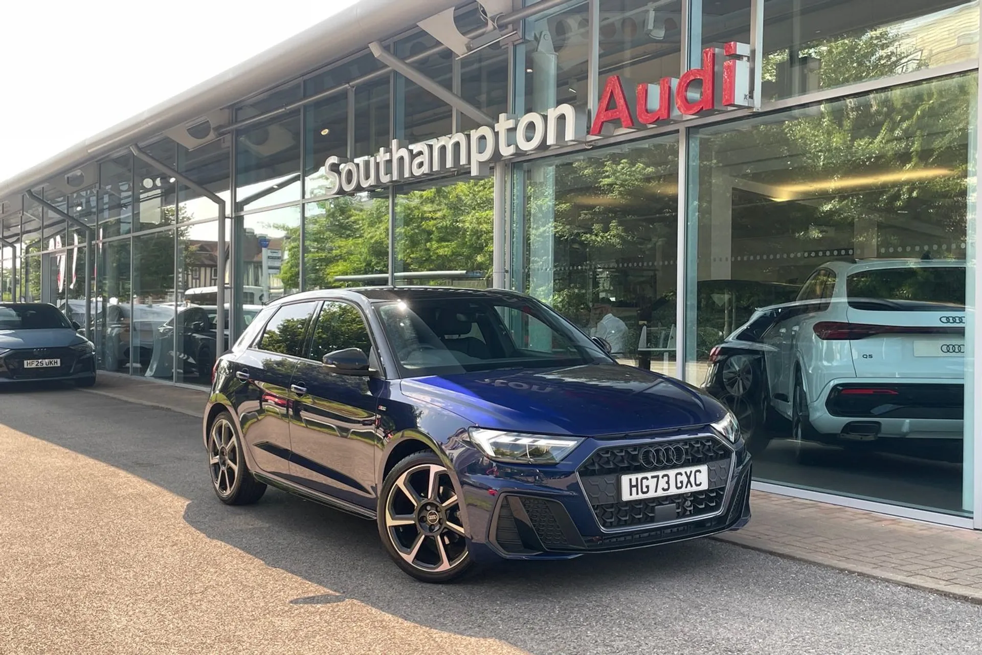 Audi A1 focused image