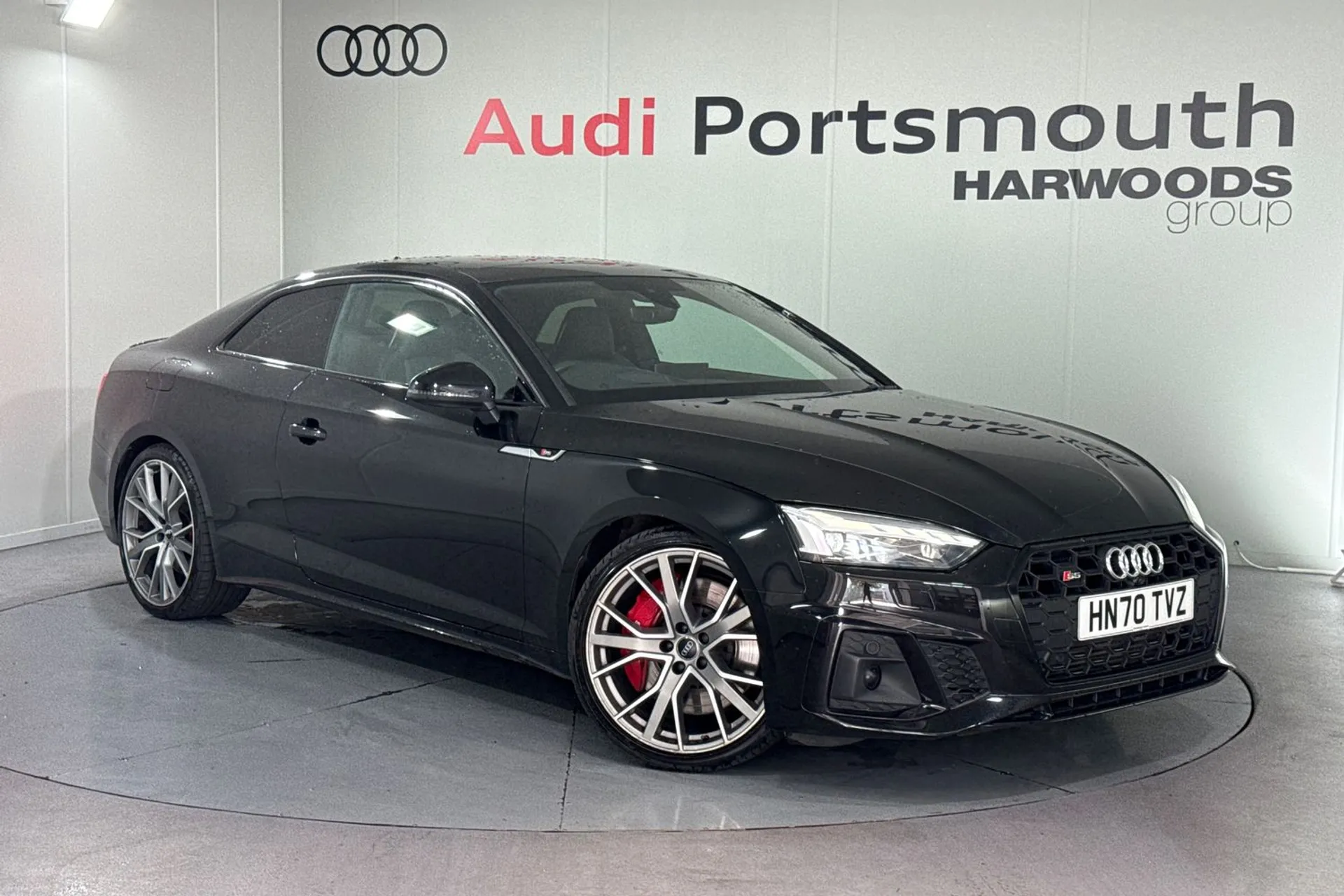 Audi A5 focused image