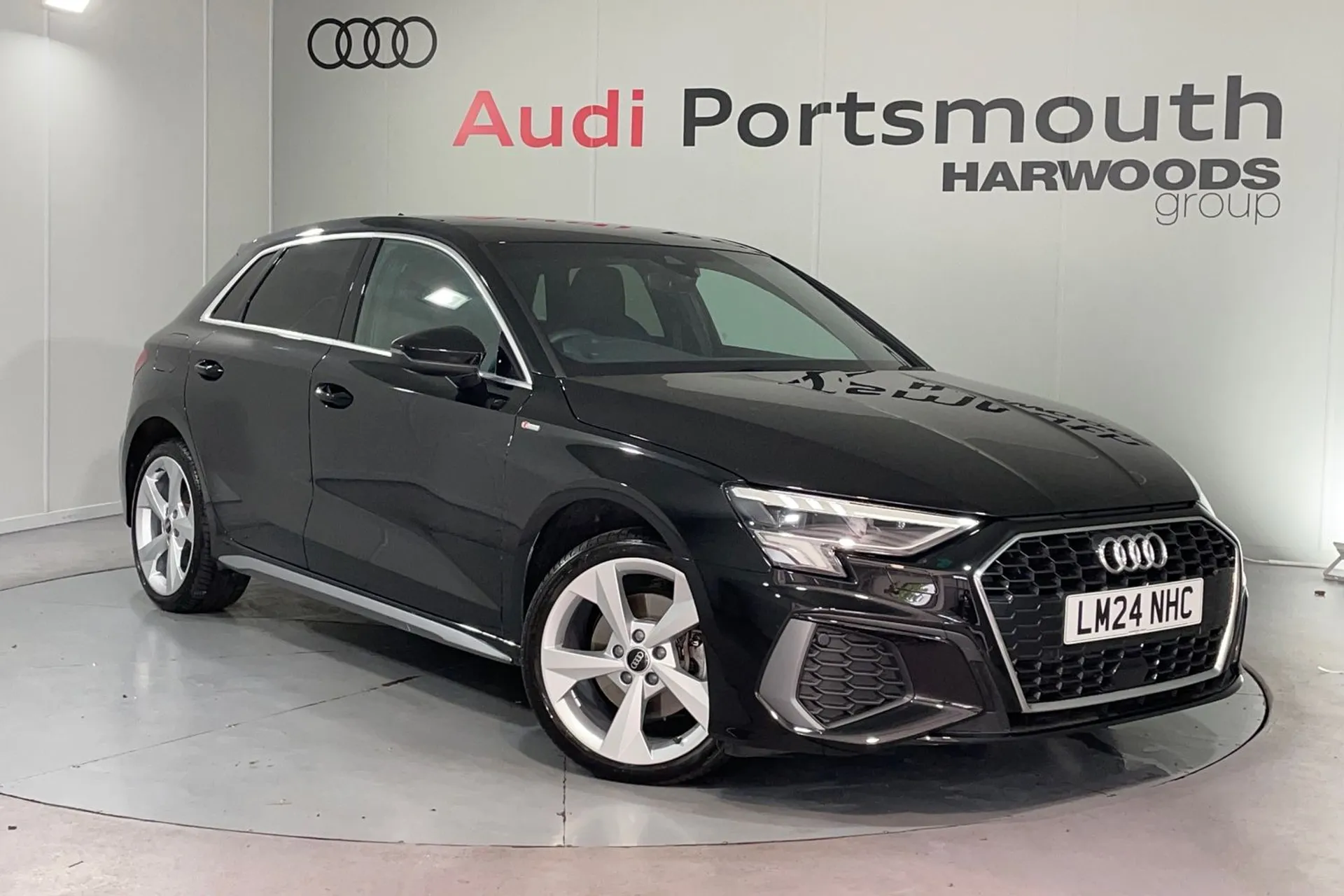 Audi A3 focused image