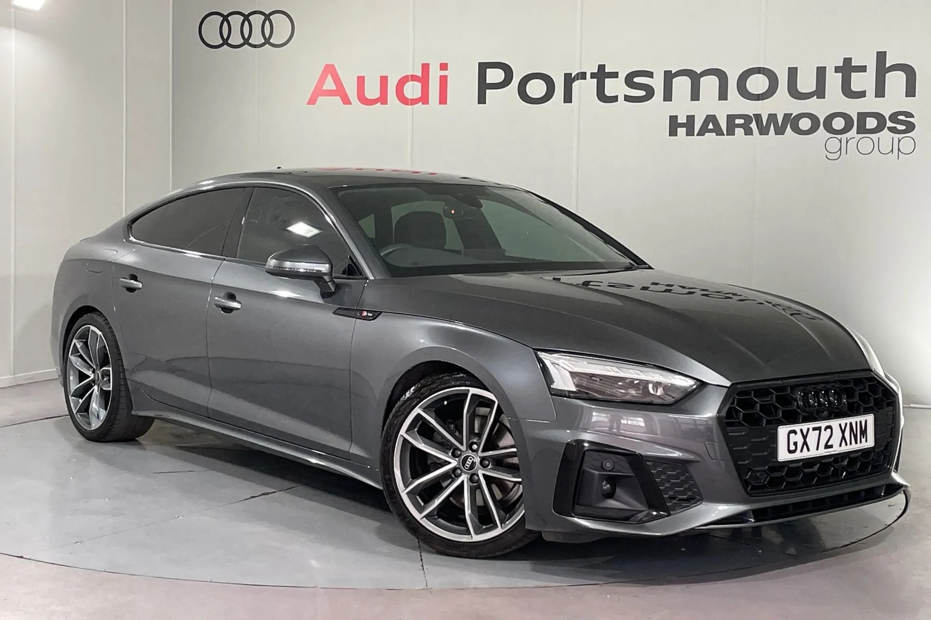 Audi A5 focused image