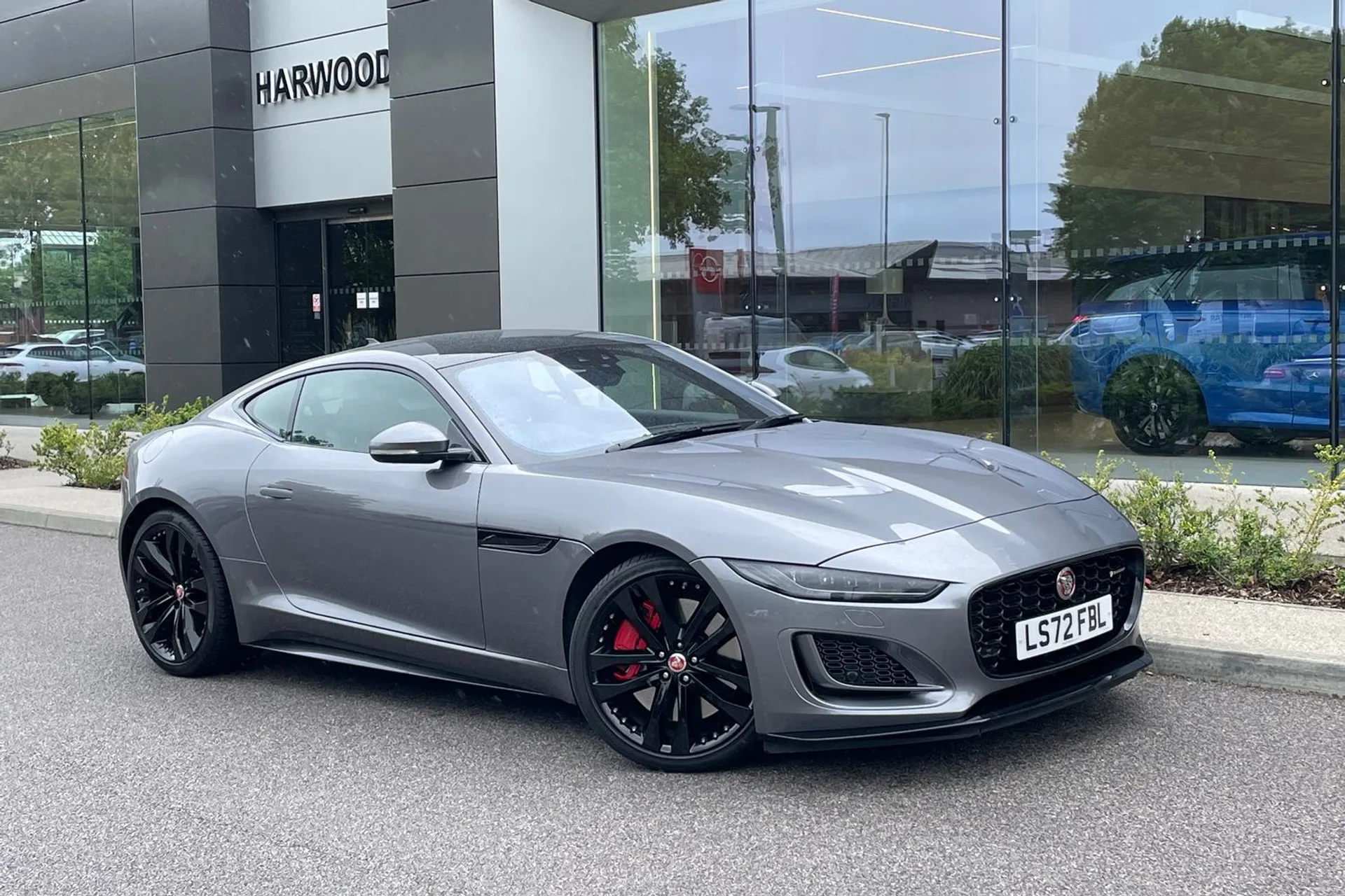 Jaguar F-TYPE focused image