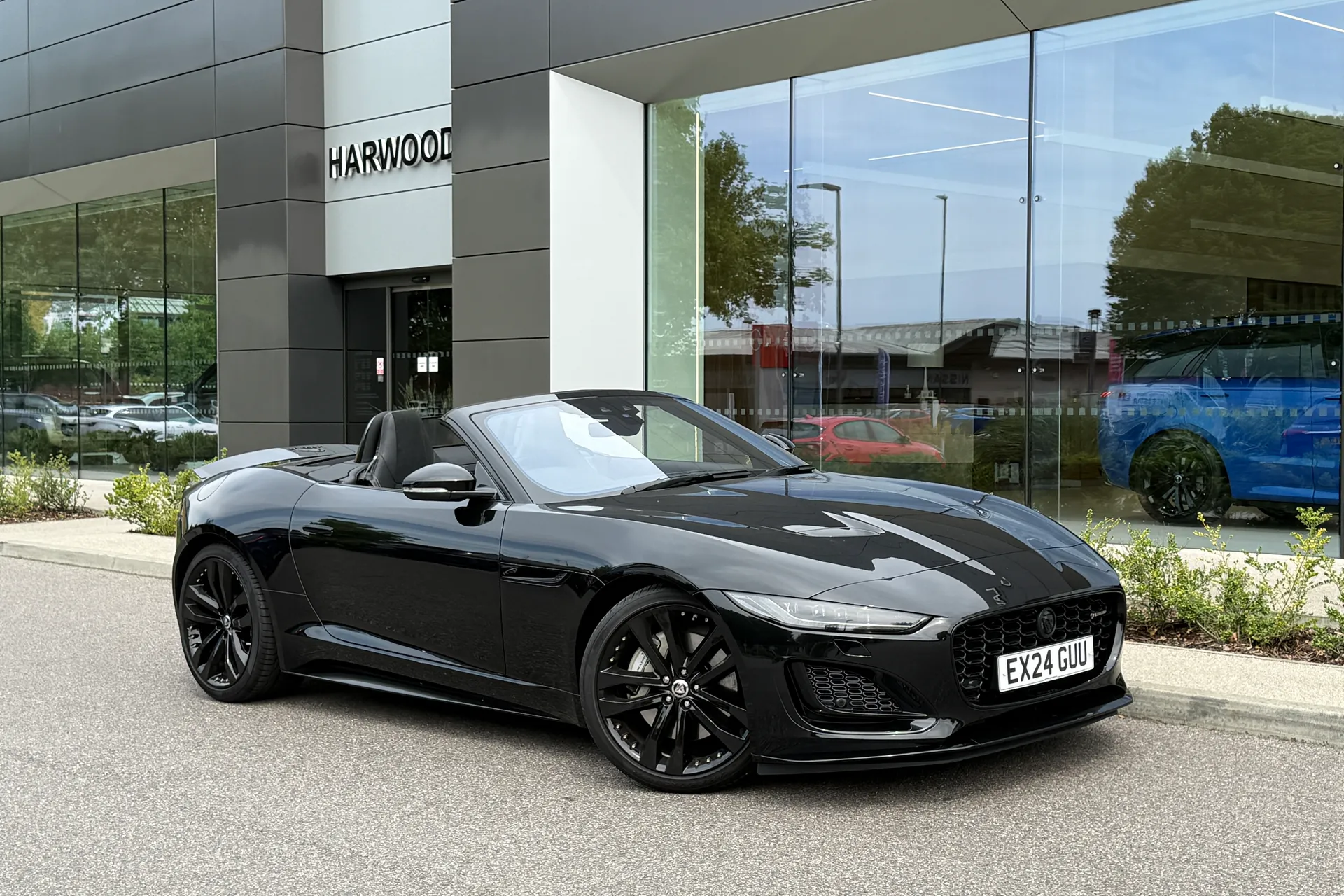 Jaguar F-TYPE focused image