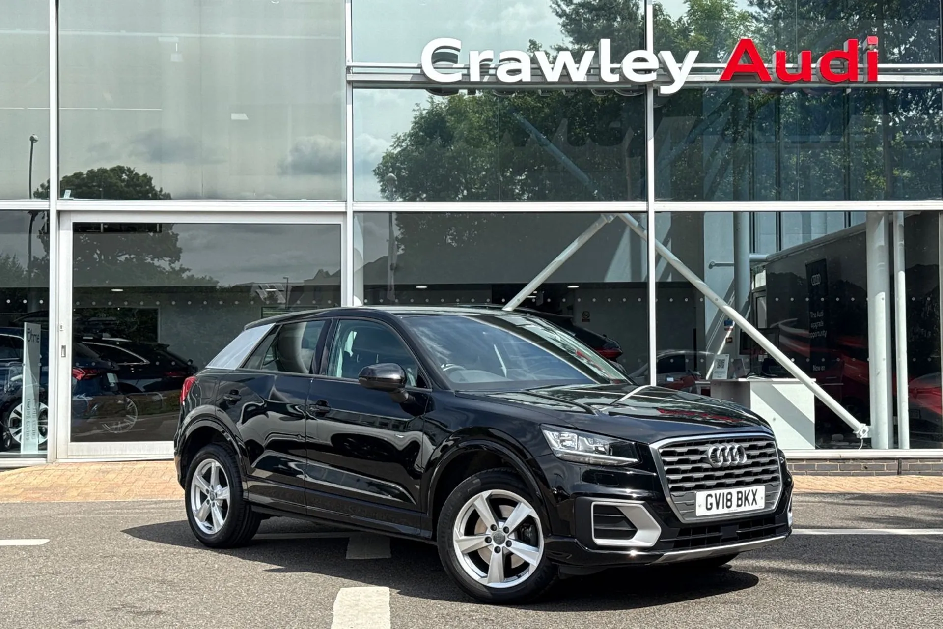 Audi Q2 focused image